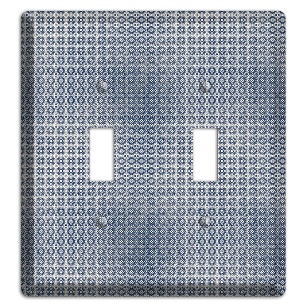 Multi Grey Arabesque 2 Toggle Wallplate
