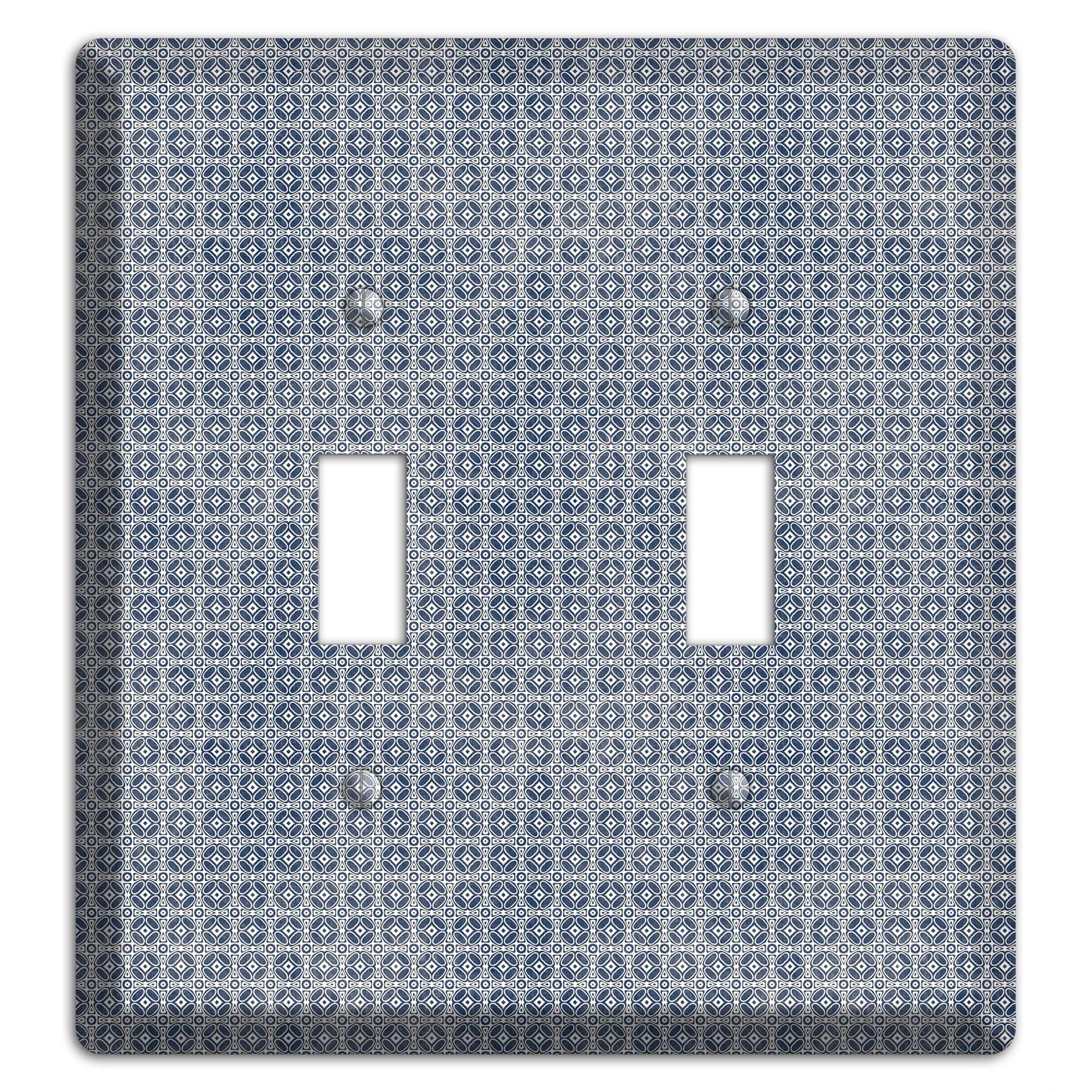 Multi Grey Arabesque 2 Toggle Wallplate