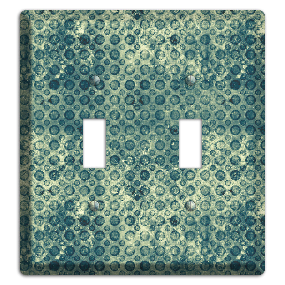 Green Circles 2 Toggle Wallplate