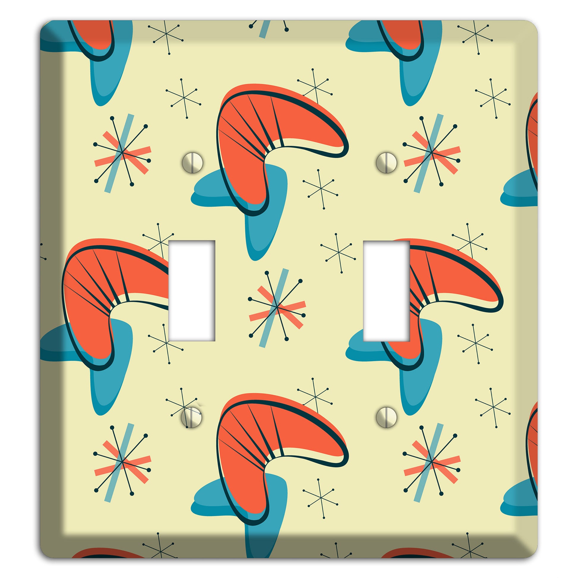 Atomic Boomerang 2 Toggle Wallplate