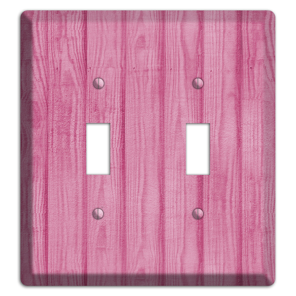 Can Can Pink Texture 2 Toggle Wallplate