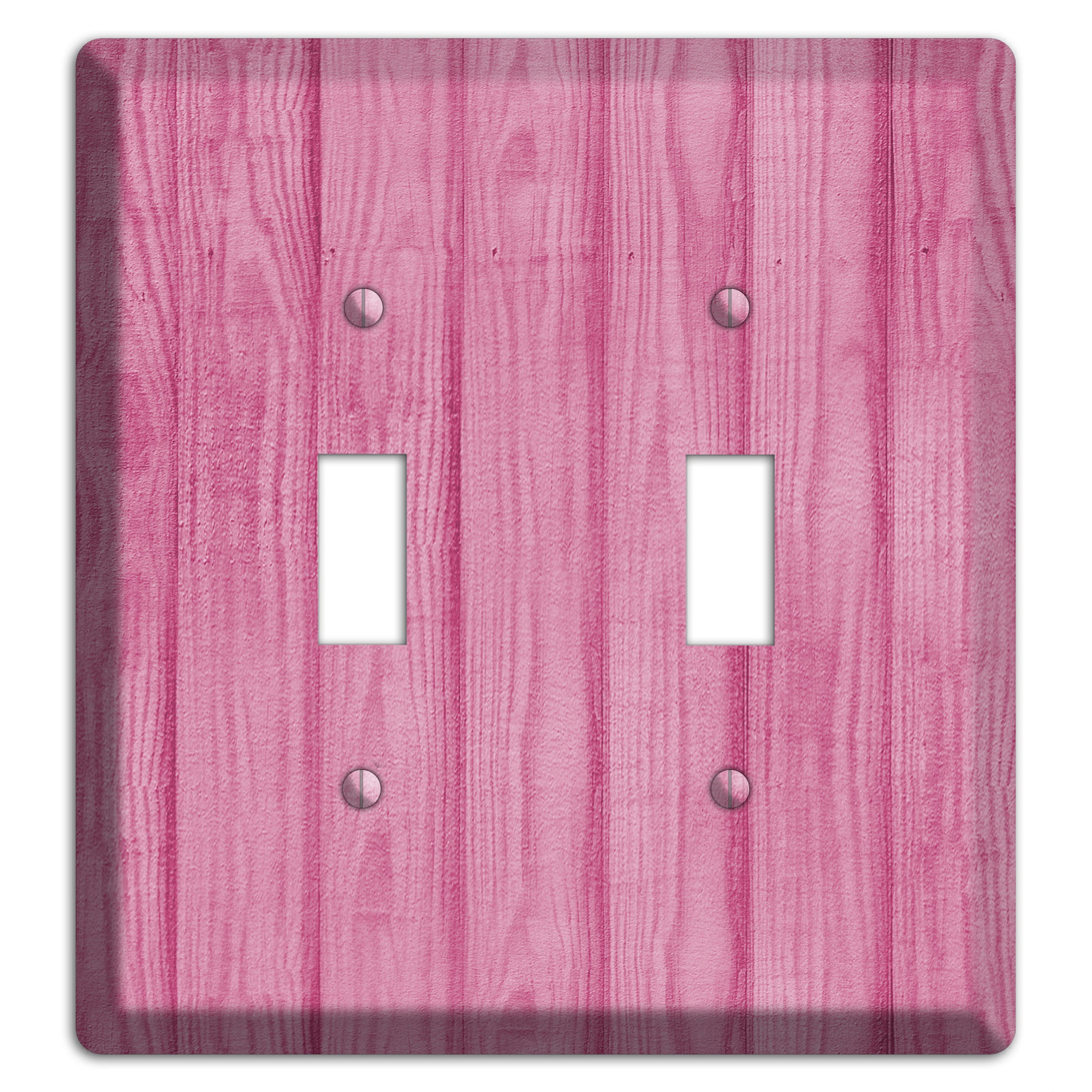 Can Can Pink Texture 2 Toggle Wallplate