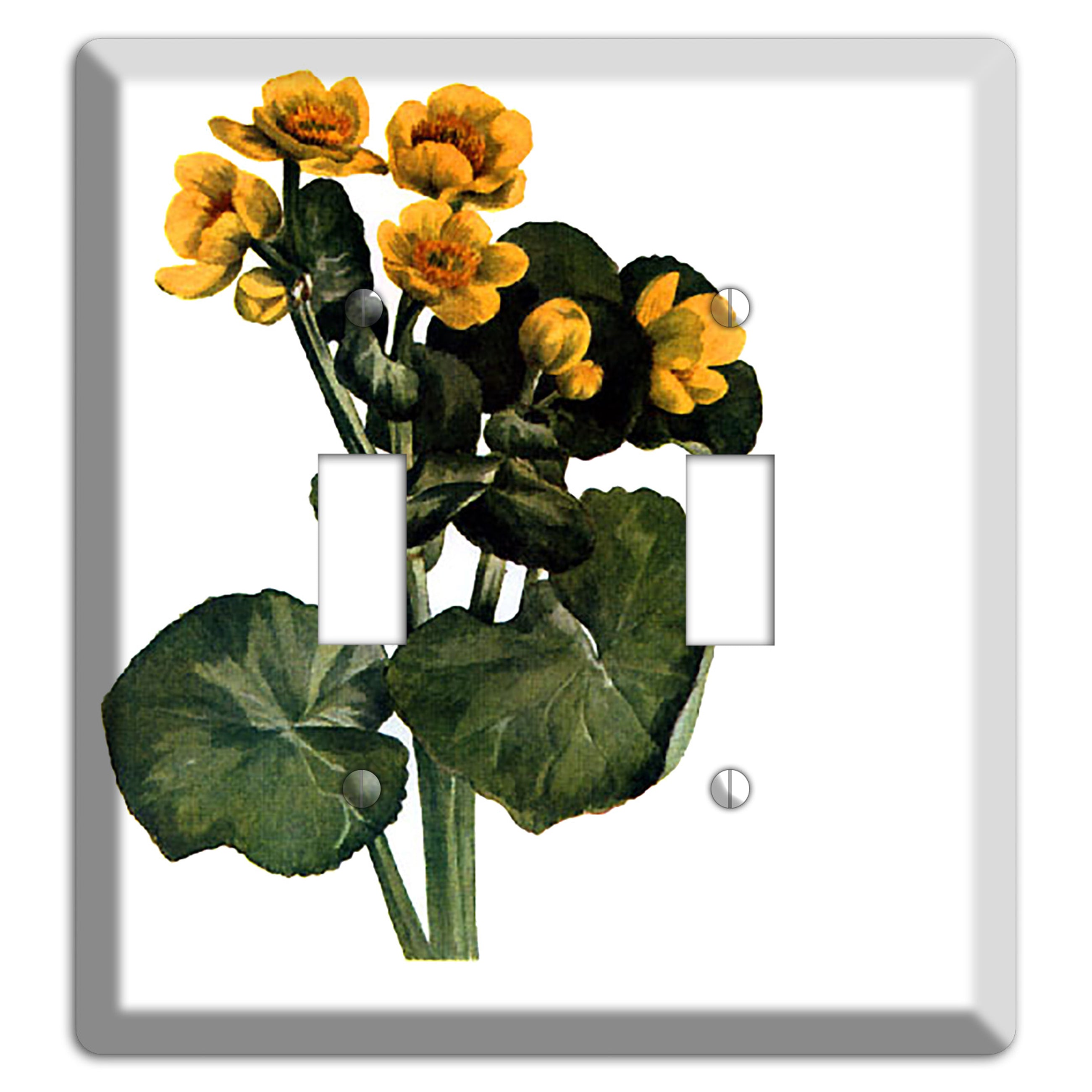 Calla Palustrie 2 2 Toggle Wallplate