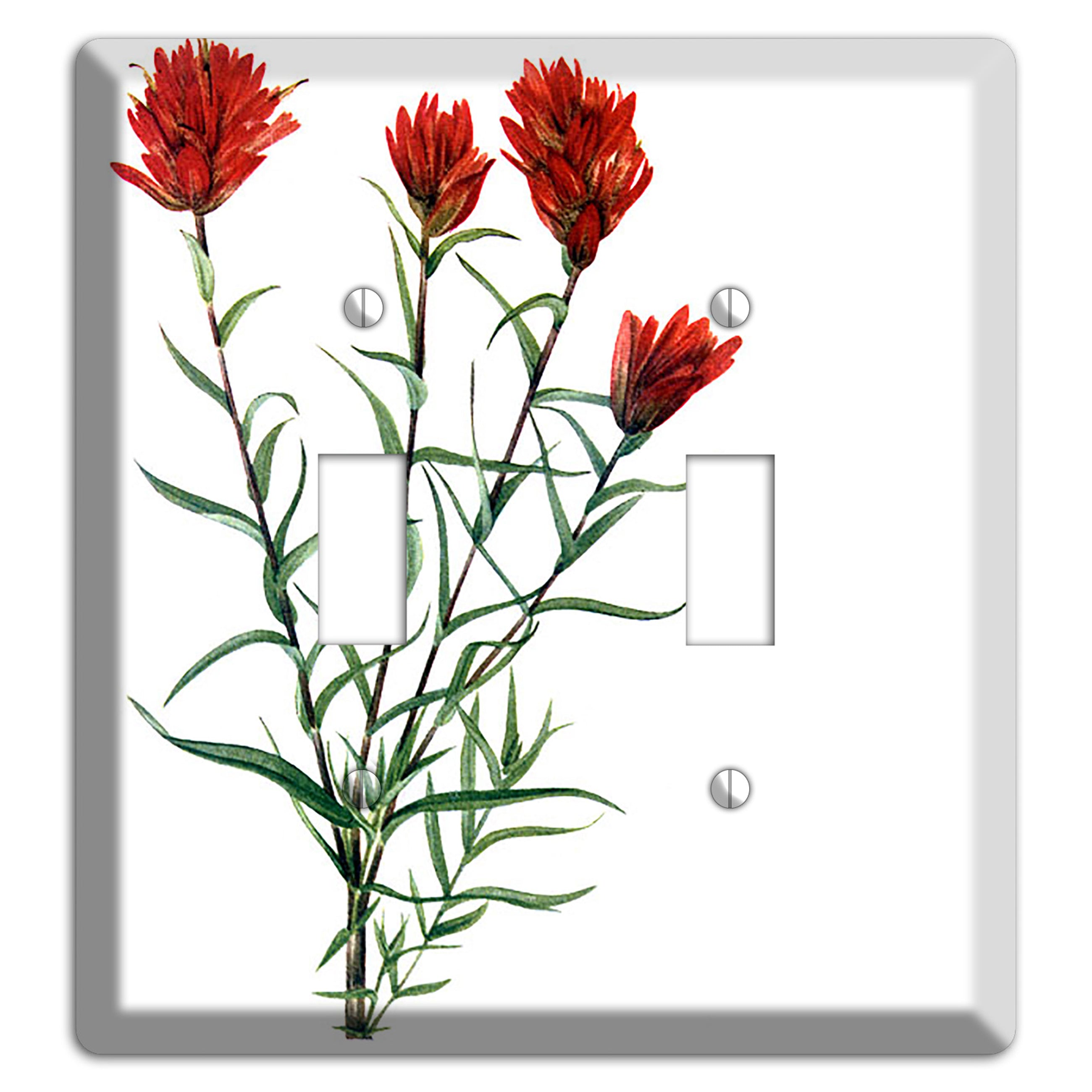 Castilleja Linarifolia 2 Toggle Wallplate