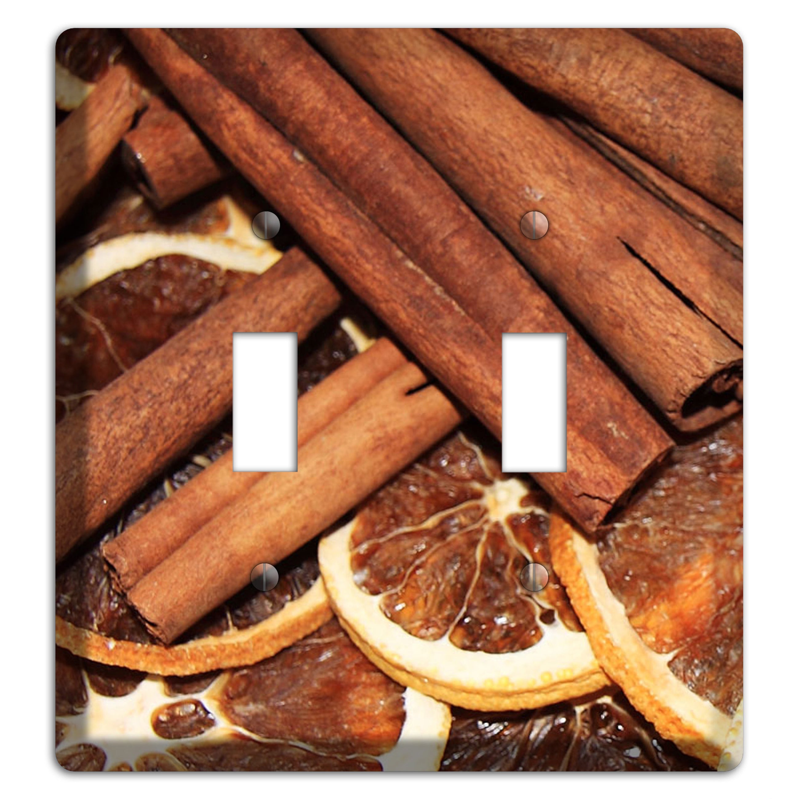 Cinnamon 2 Toggle Wallplate