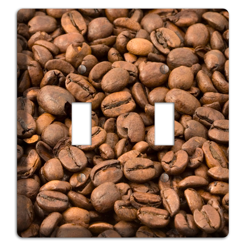 Coffee 2 Toggle Wallplate