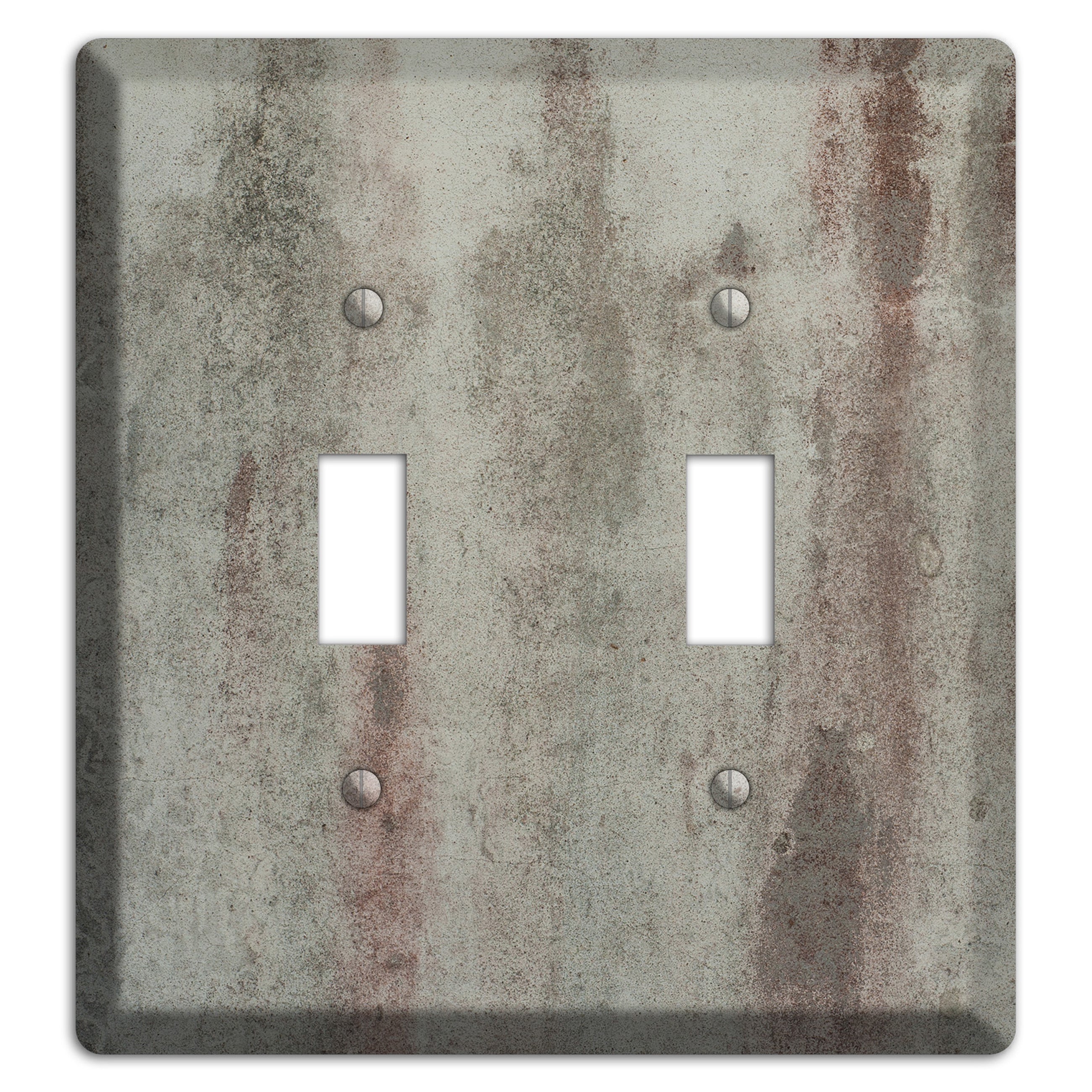 Old Concrete 15 2 Toggle Wallplate