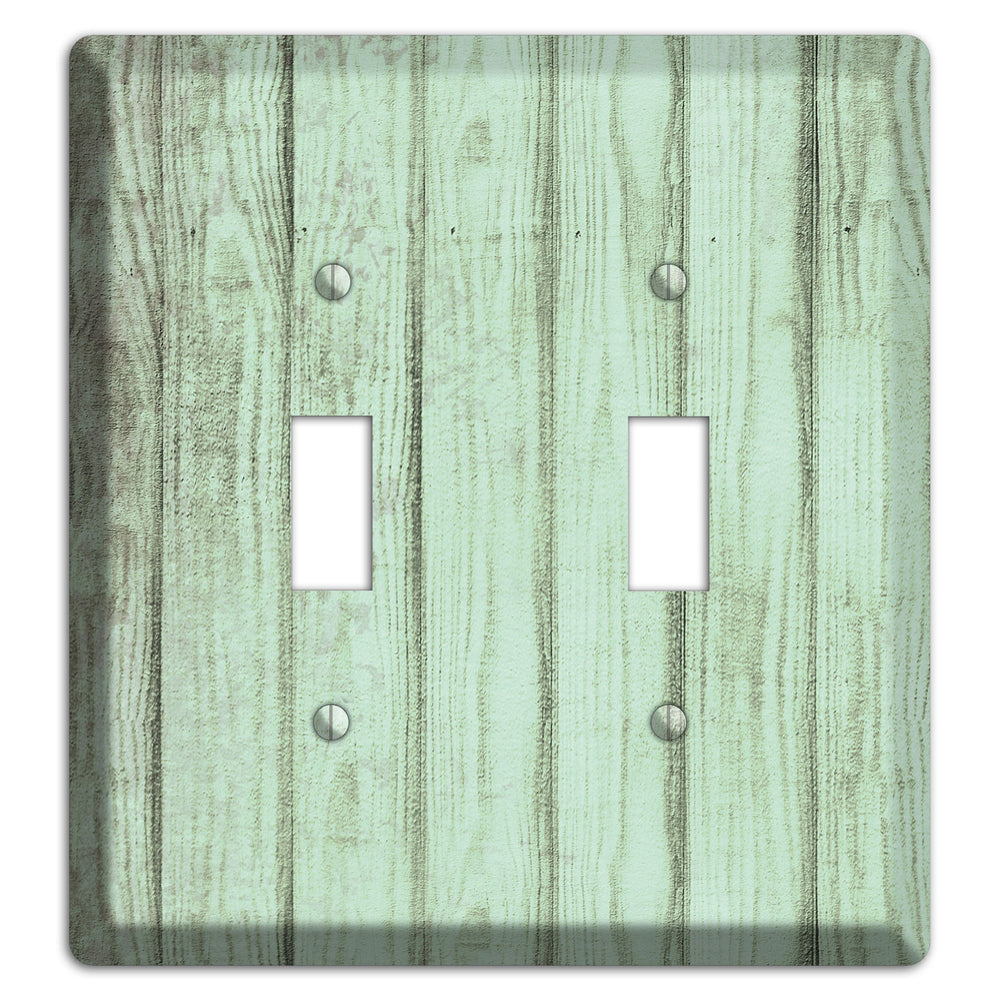 Norway Weathered Wood 2 Toggle Wallplate