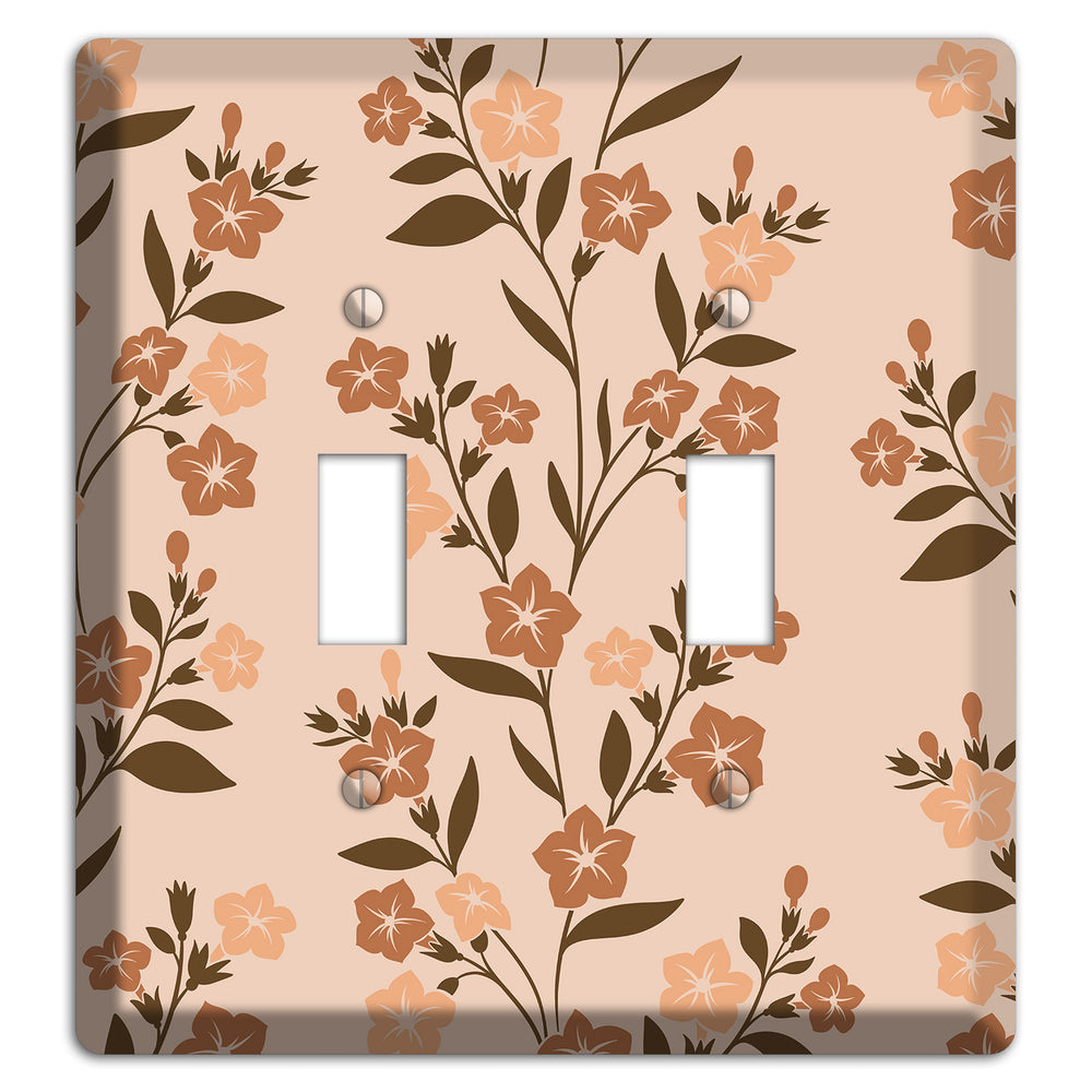 Spring Floral 2 2 Toggle Wallplate