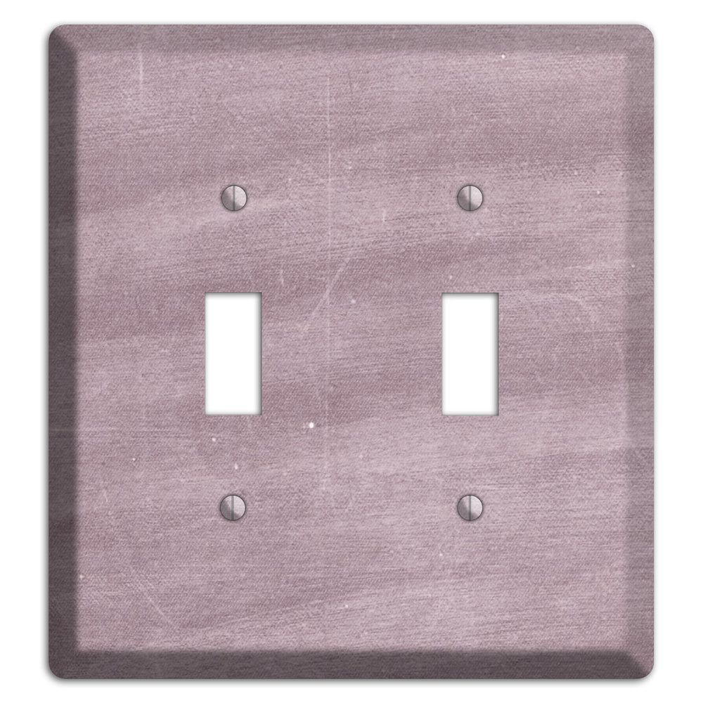 Chalk Light Maroon 2 Toggle Wallplate