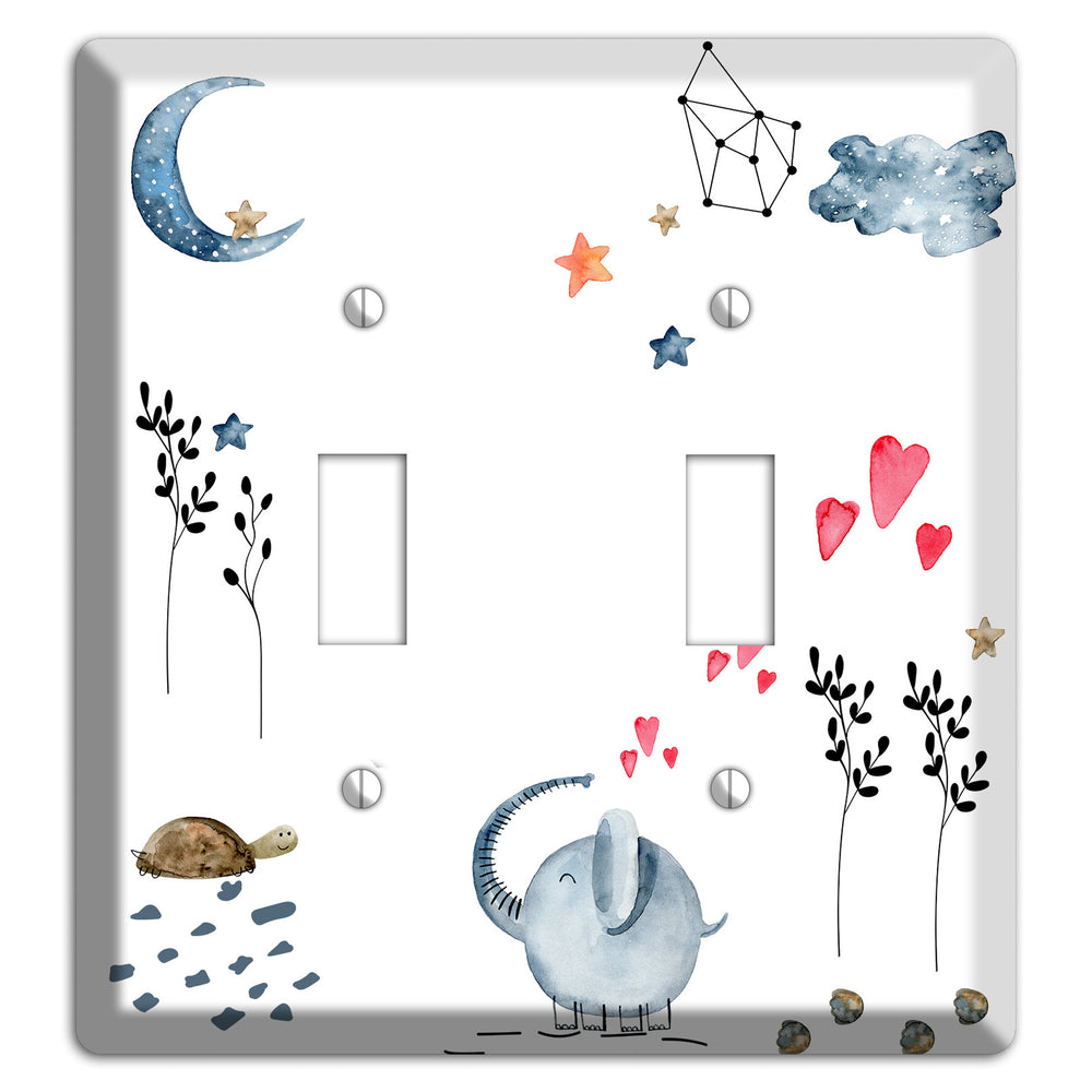 Elephant 2 Toggle Wallplate