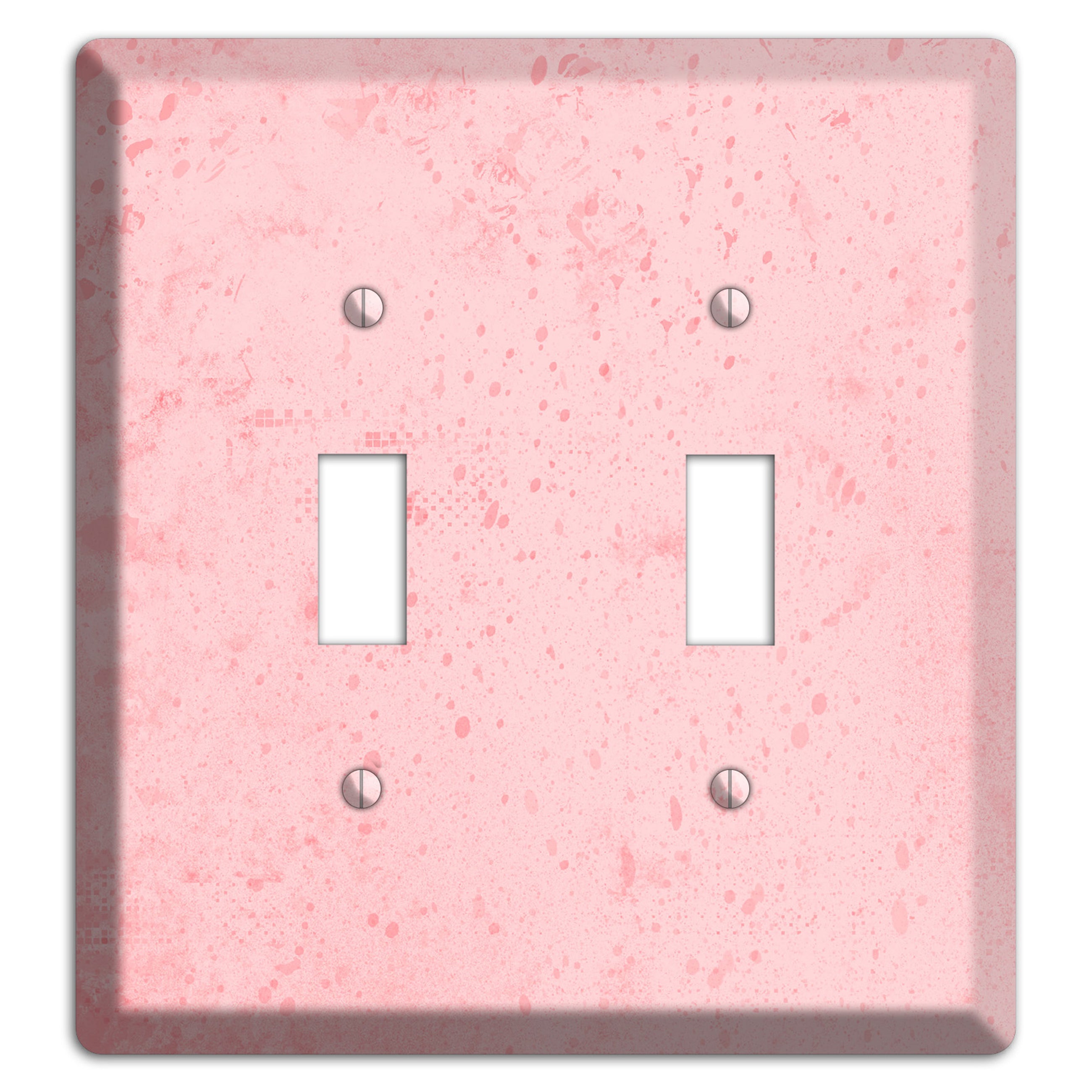 ShockingPpink Soft Coral 2 Toggle Wallplate
