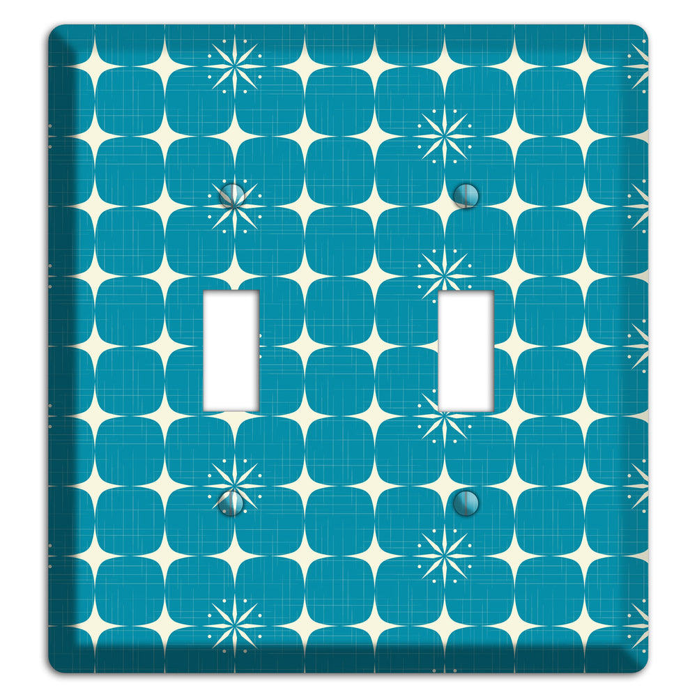 Blue Atomic 2 Toggle Wallplate
