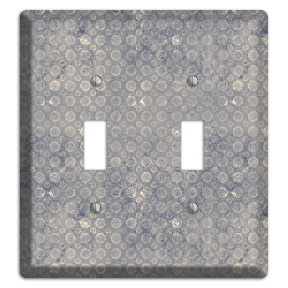 Grey Circles 2 Toggle Wallplate