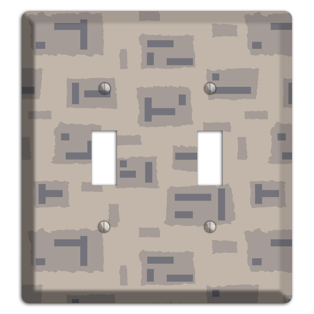 Urban Mout Camo 2 Toggle Wallplate