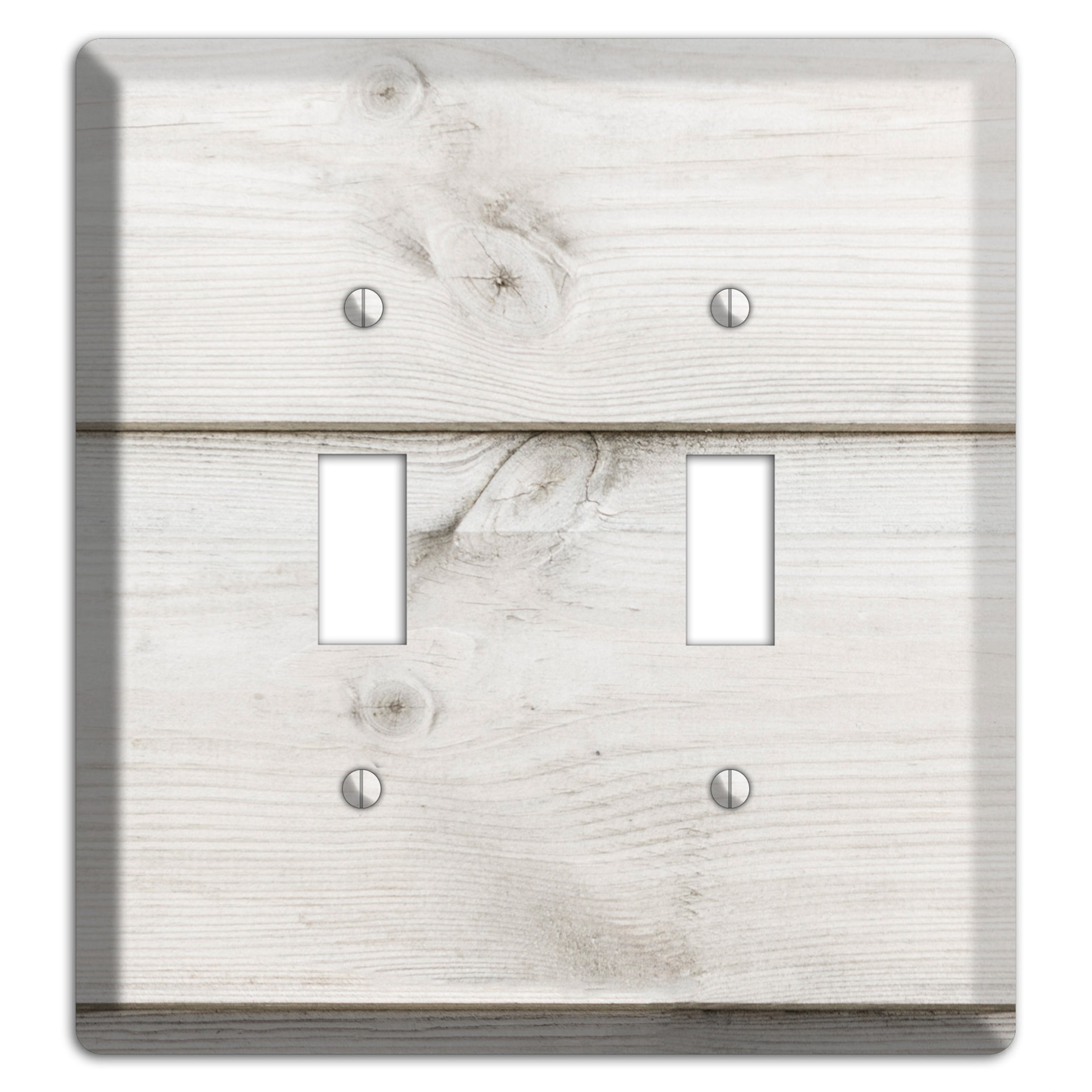 Timberwolf Antique 2 Toggle Wallplate
