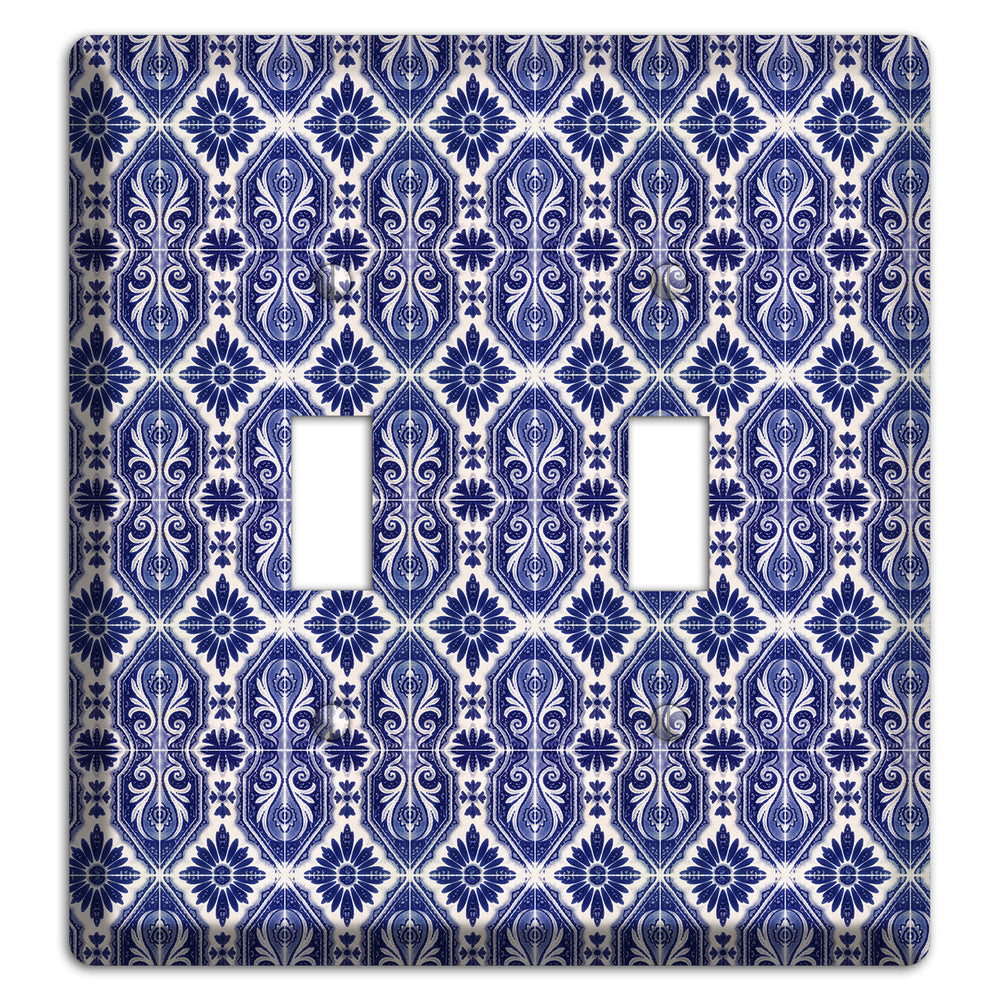 Tavira Tiles 8 2 Toggle Wallplate