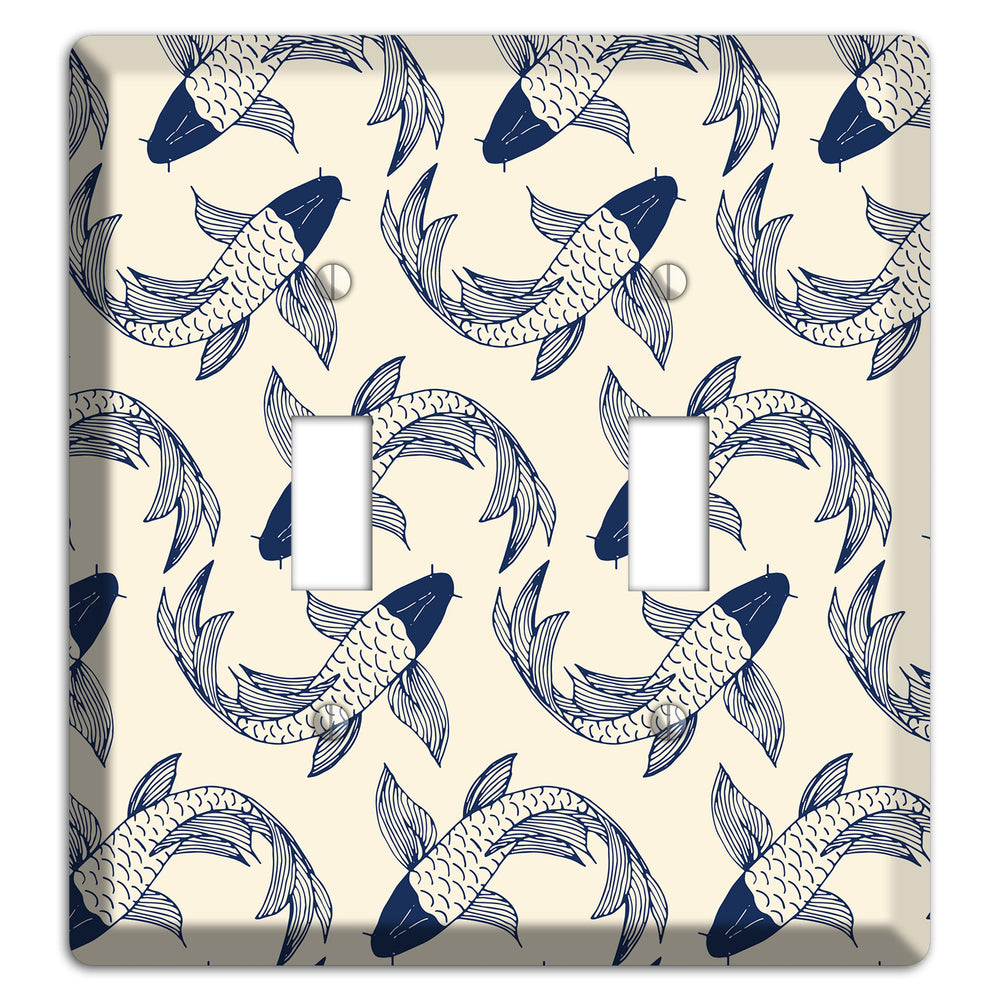 Koi Pond 2 2 Toggle Wallplate