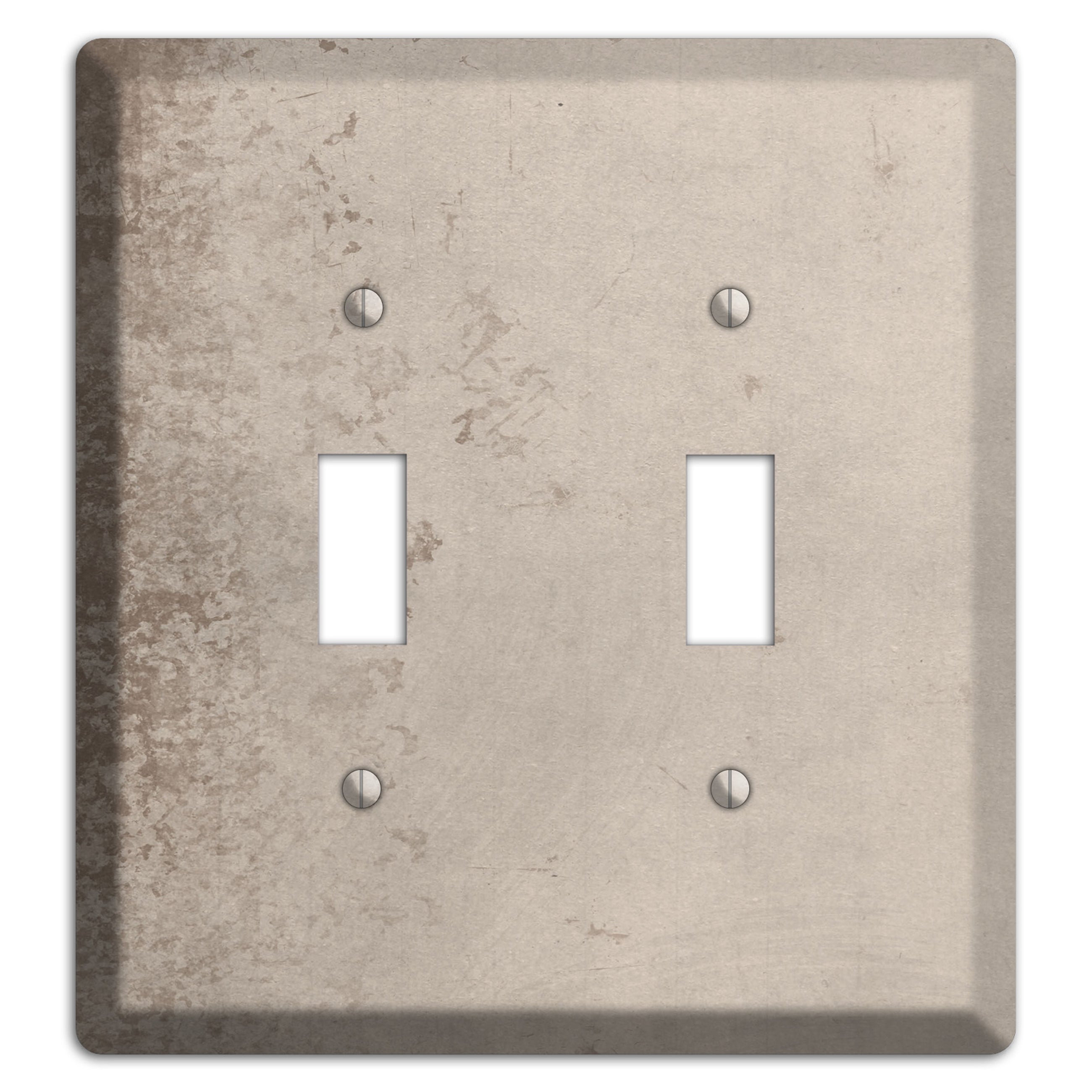Sisal Vintage Grunge 2 Toggle Wallplate