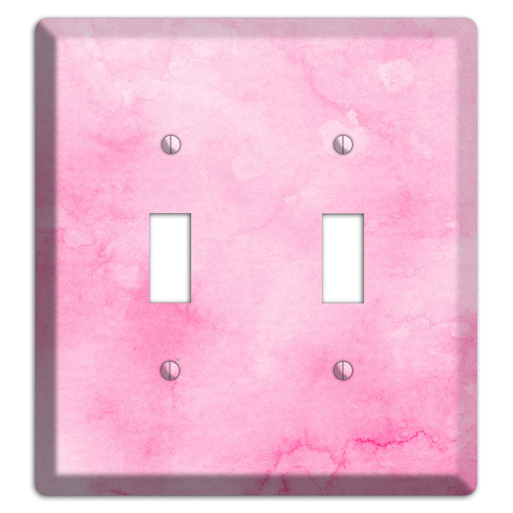 Cinderella Pink Texture 2 Toggle Wallplate