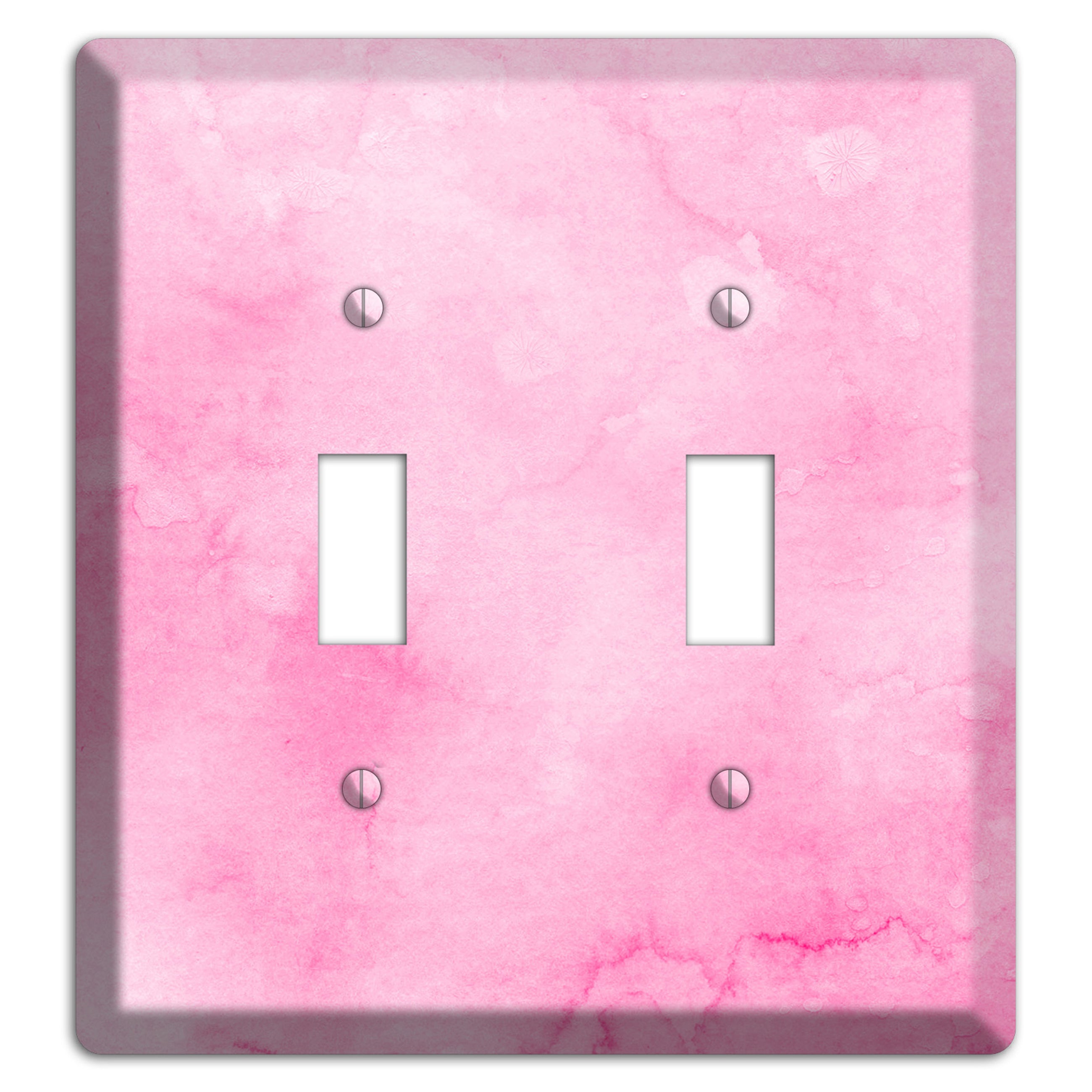 Cinderella Pink Texture 2 Toggle Wallplate