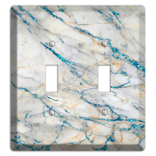 Bondi Blue Marble 2 Toggle Wallplate