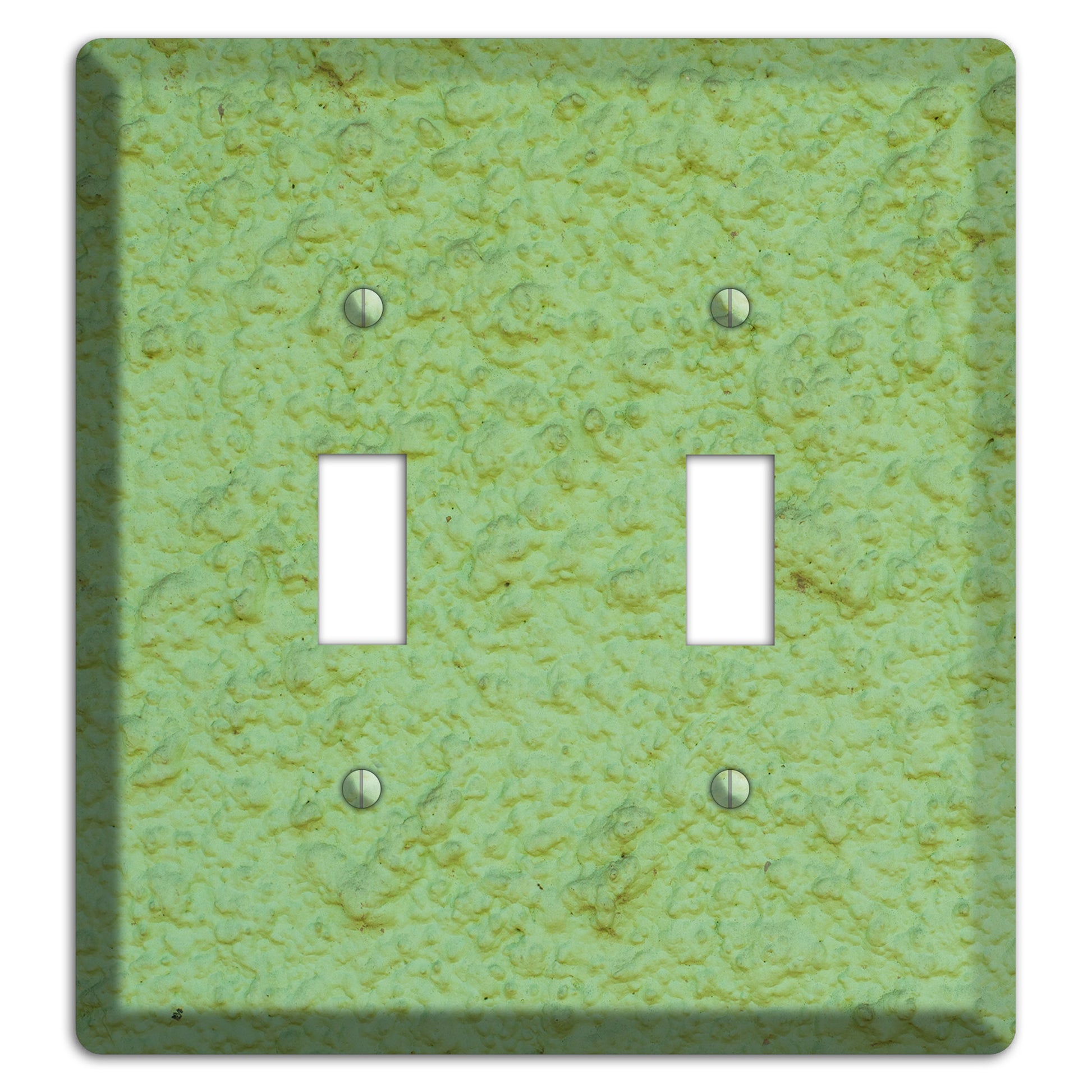 Green Concrete 2 Toggle Wallplate