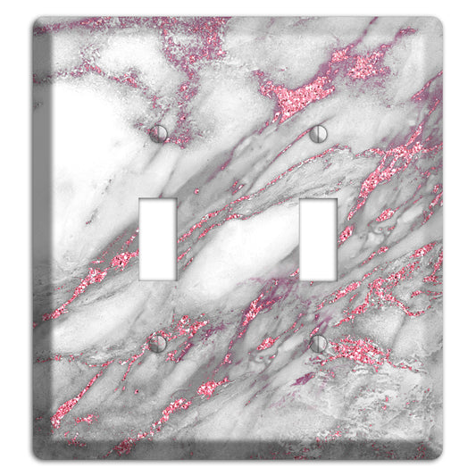 Can Can Marble 2 Toggle Wallplate