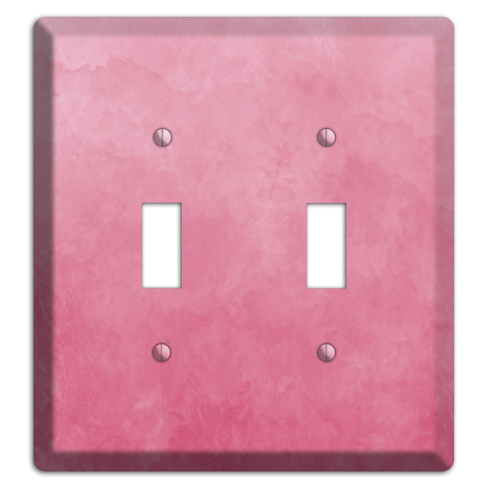 Pink Ombre 2 Toggle Wallplate