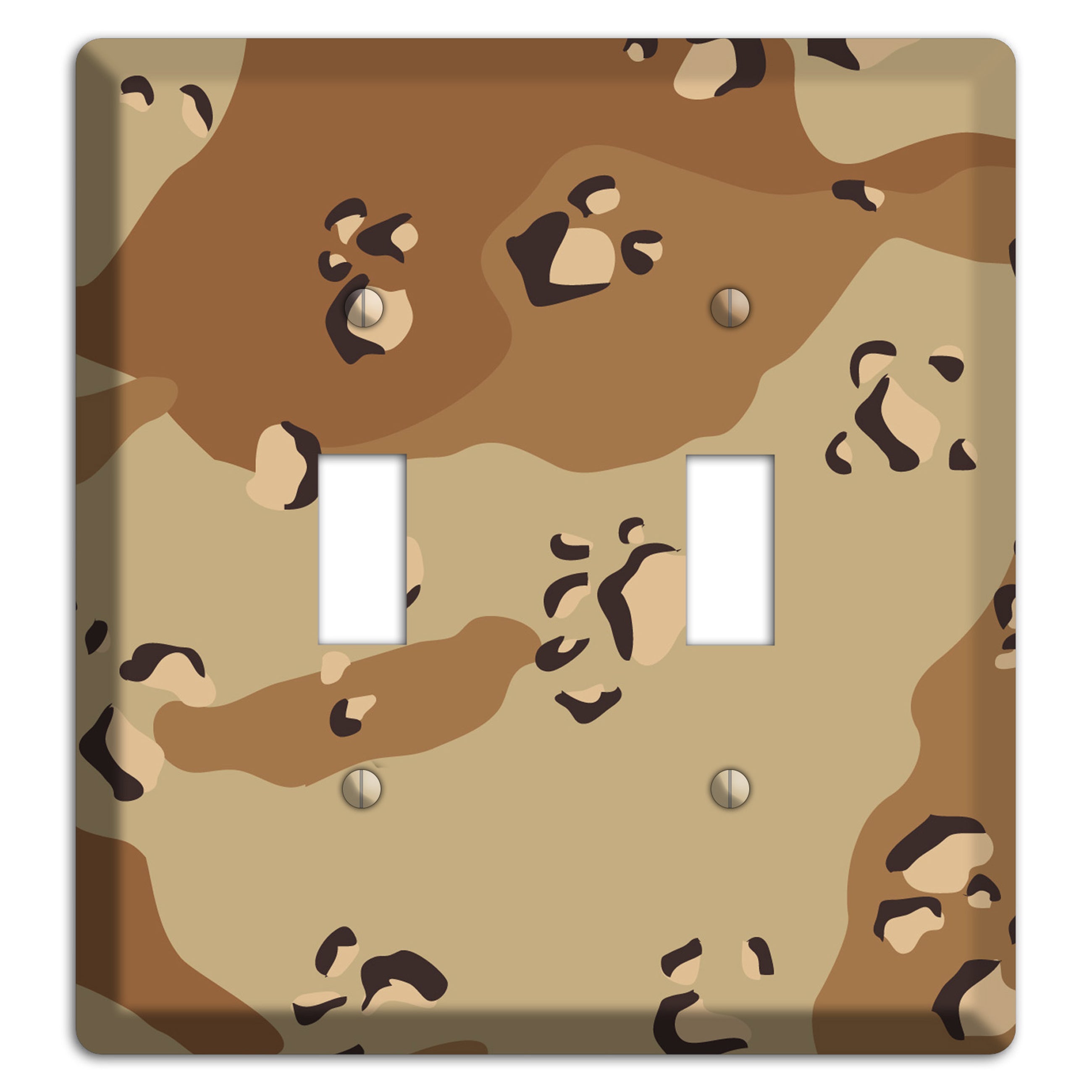 Desert Camo 2 Toggle Wallplate