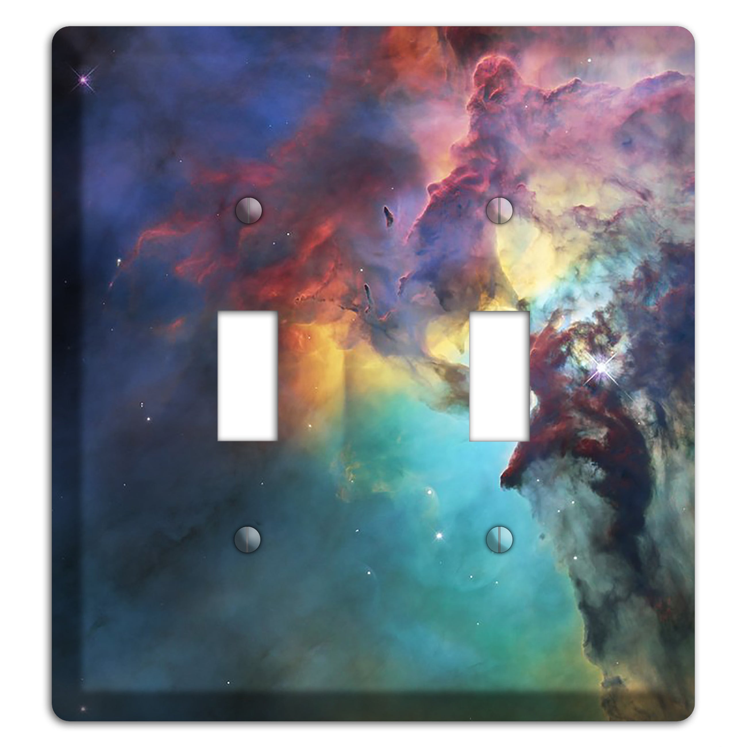 Lagoon Nebula 2 Toggle Wallplate
