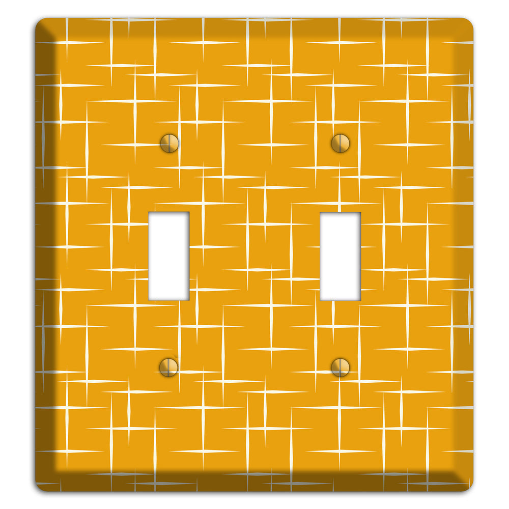 Orange Atomic 2 Toggle Wallplate