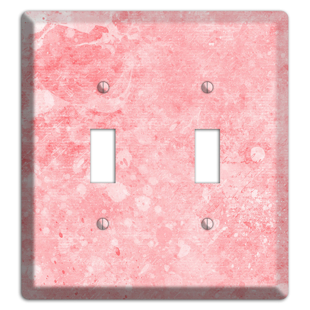 Rose Fog Soft Coral 2 Toggle Wallplate
