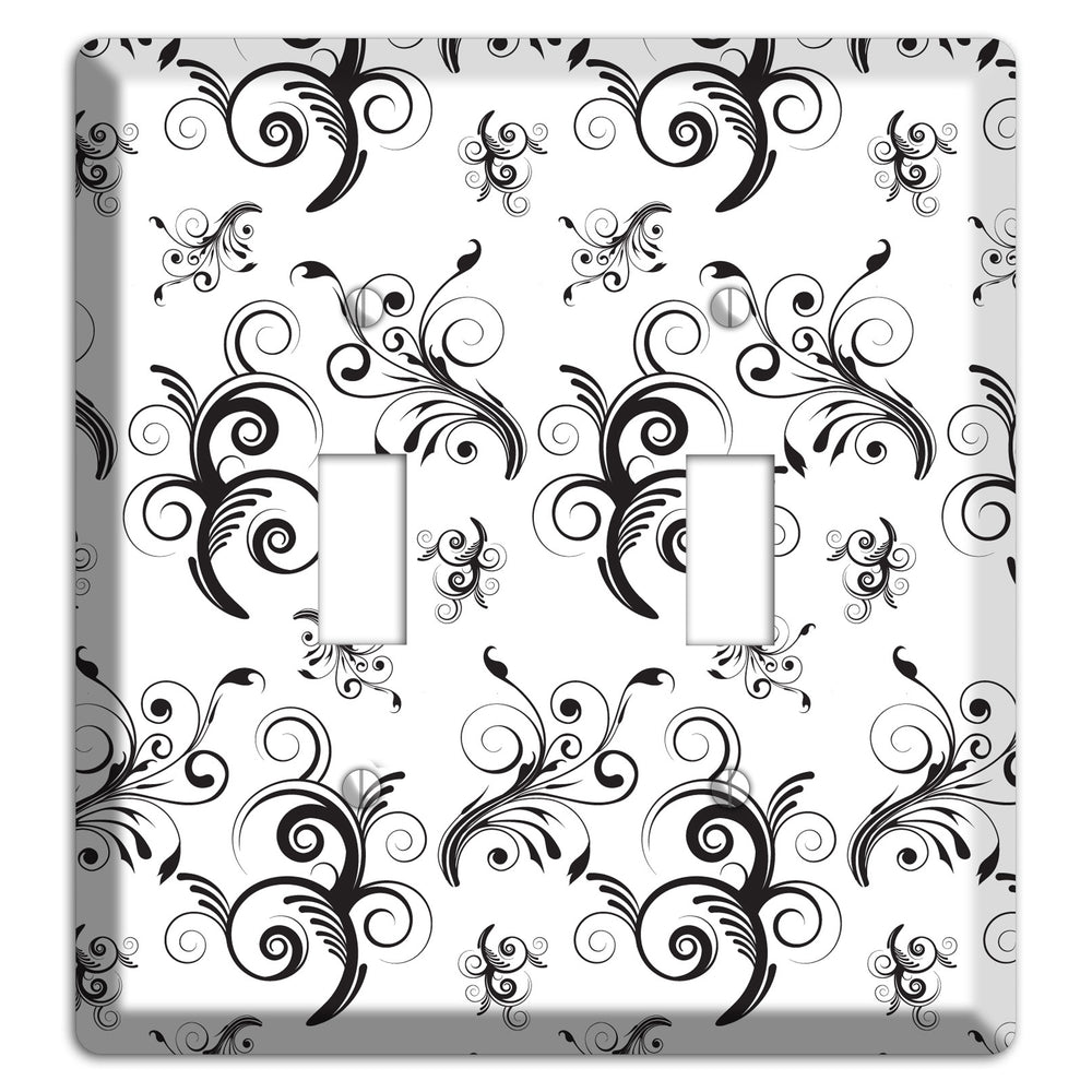 Scrolled Toile 2 Toggle Wallplate