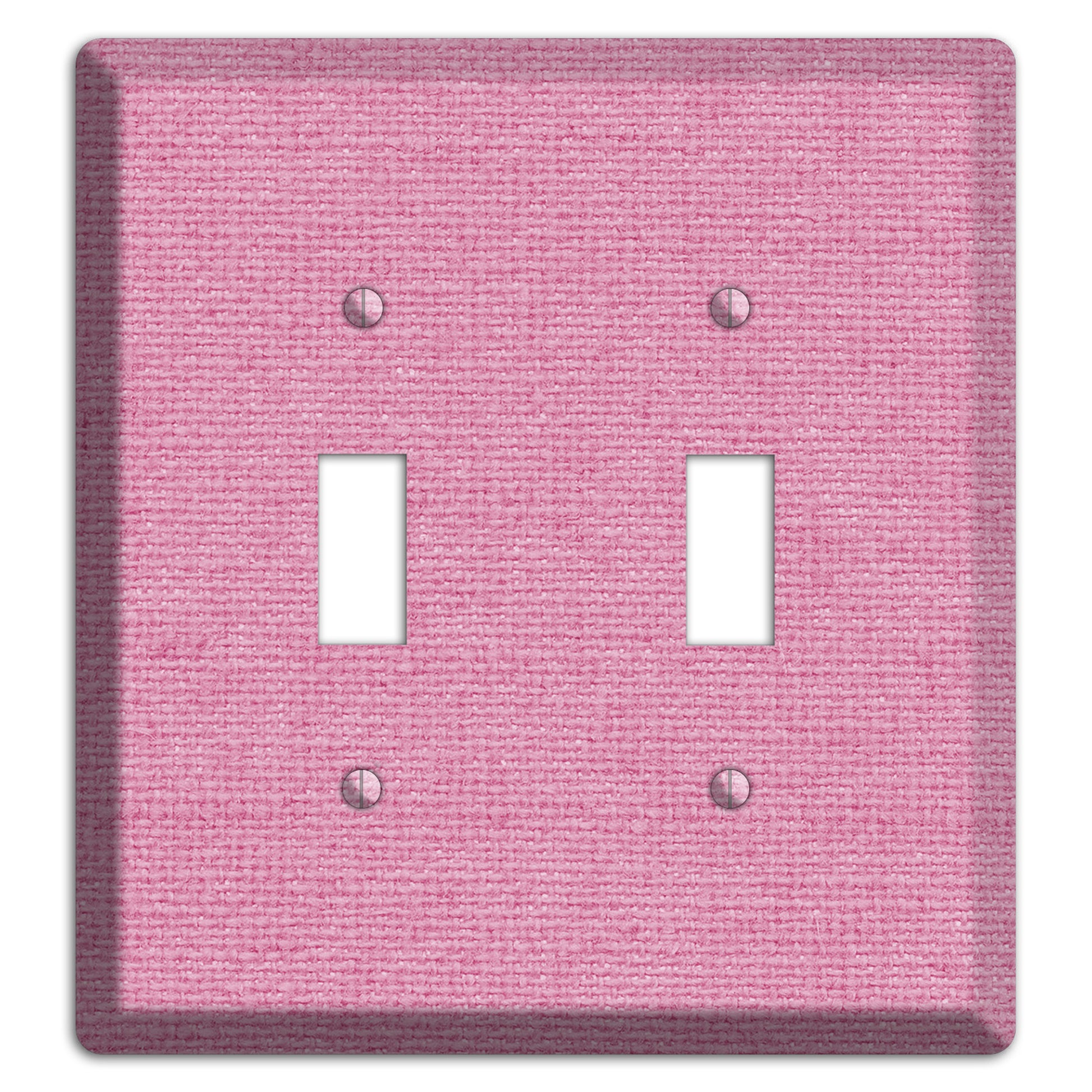 Gamboge Pink Texture 2 Toggle Wallplate