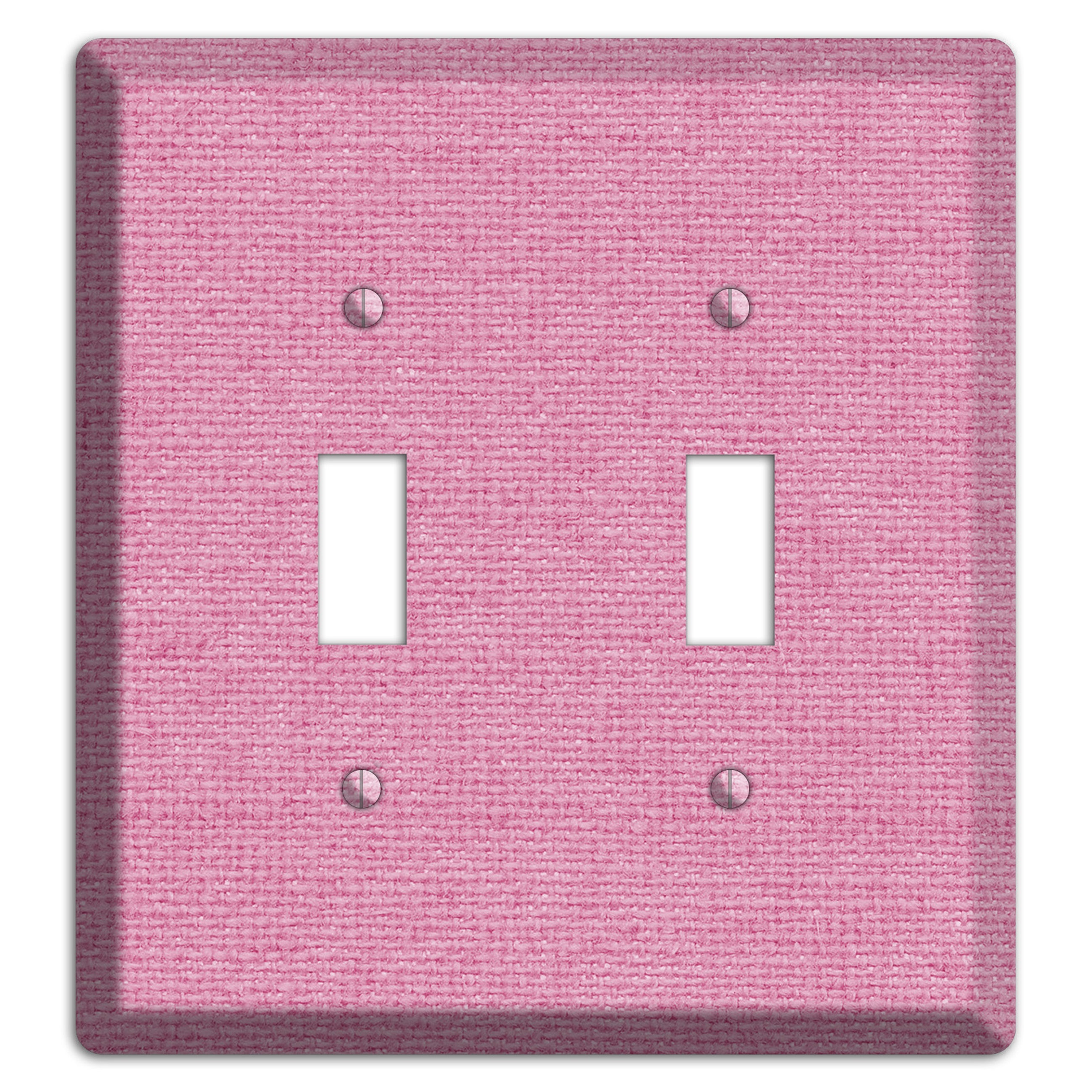 Gamboge Pink Texture 2 Toggle Wallplate