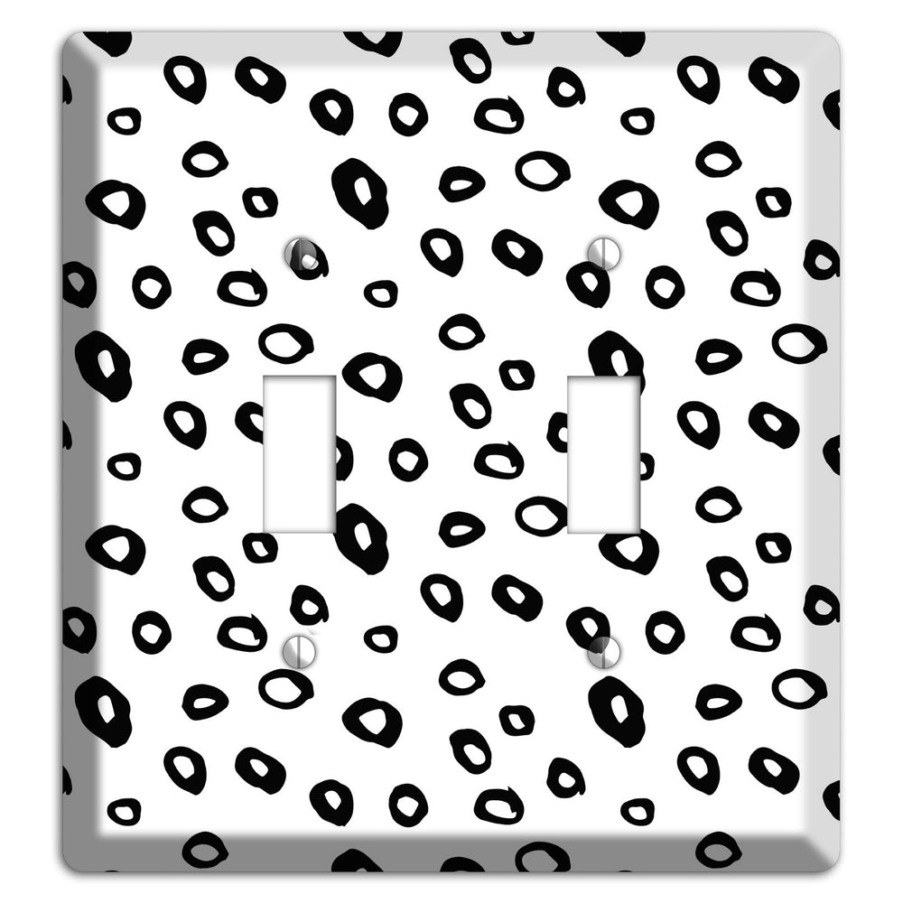 Ink Drops 5 2 Toggle Wallplate