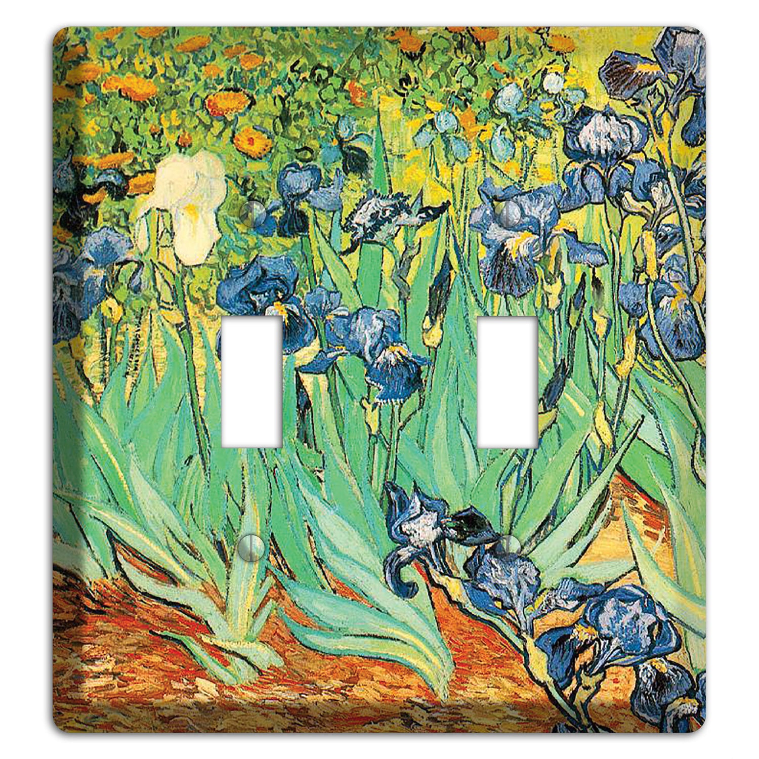 Vincent Van Gogh 1 2 Toggle Wallplate
