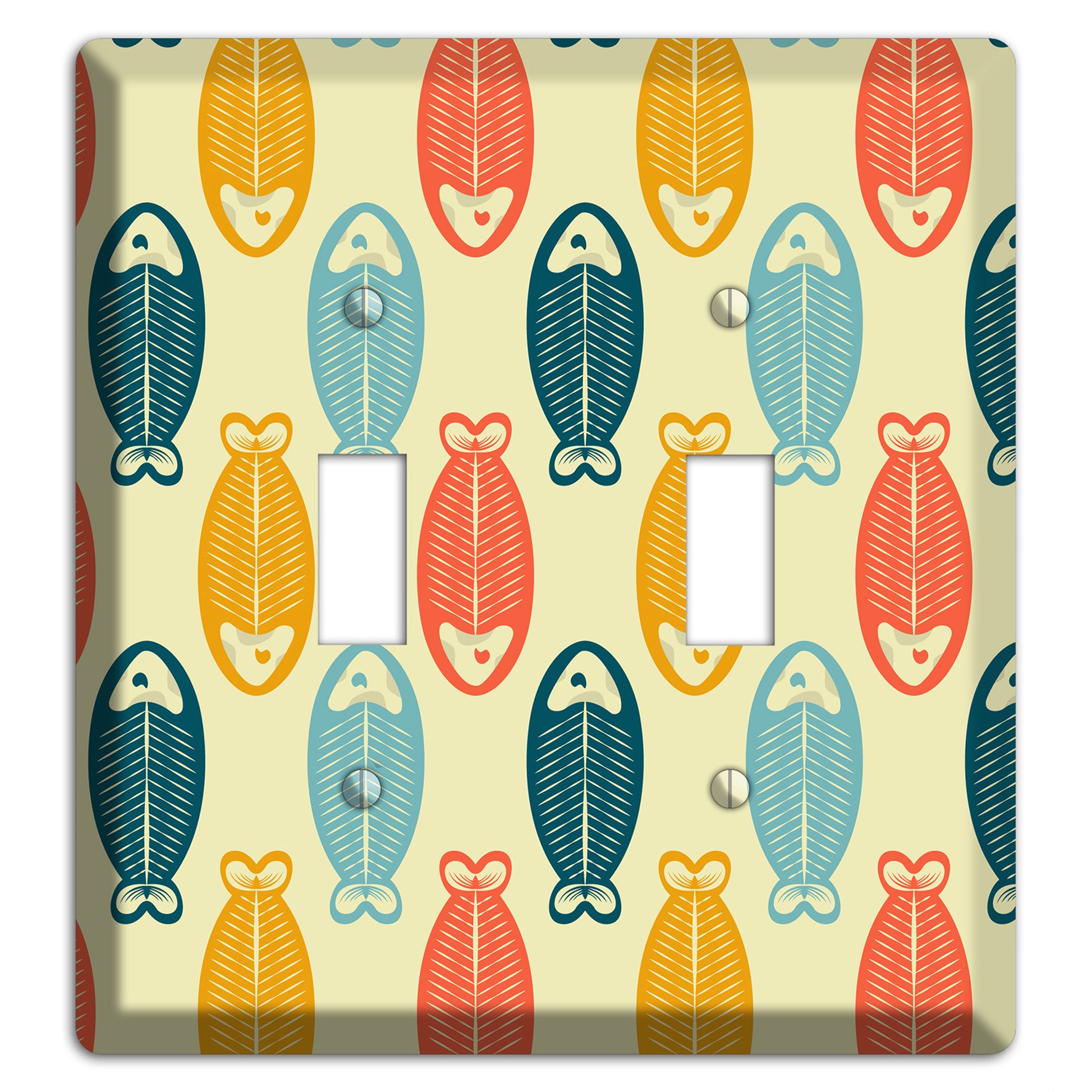 Fish 2 Toggle Wallplate