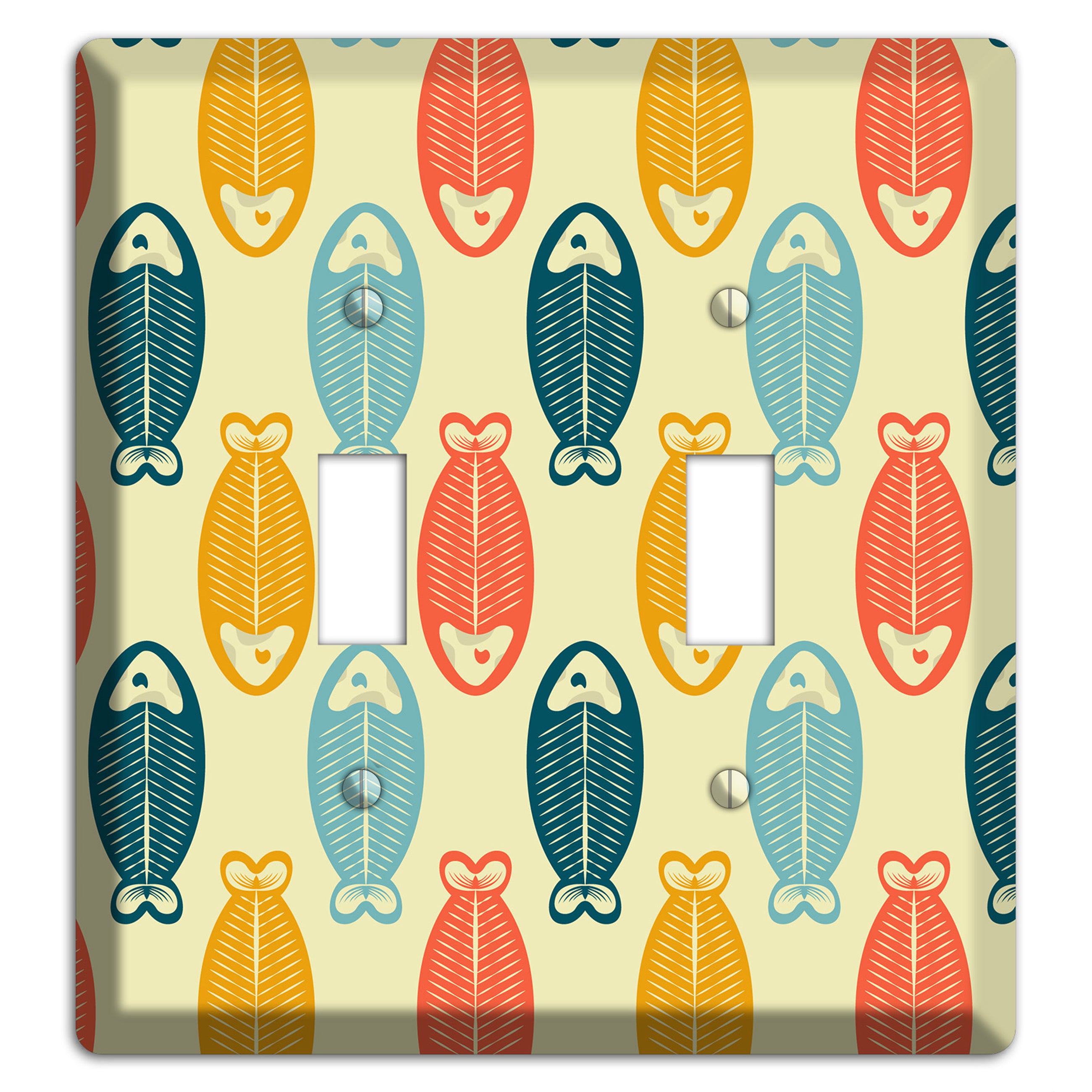 Fish 2 Toggle Wallplate