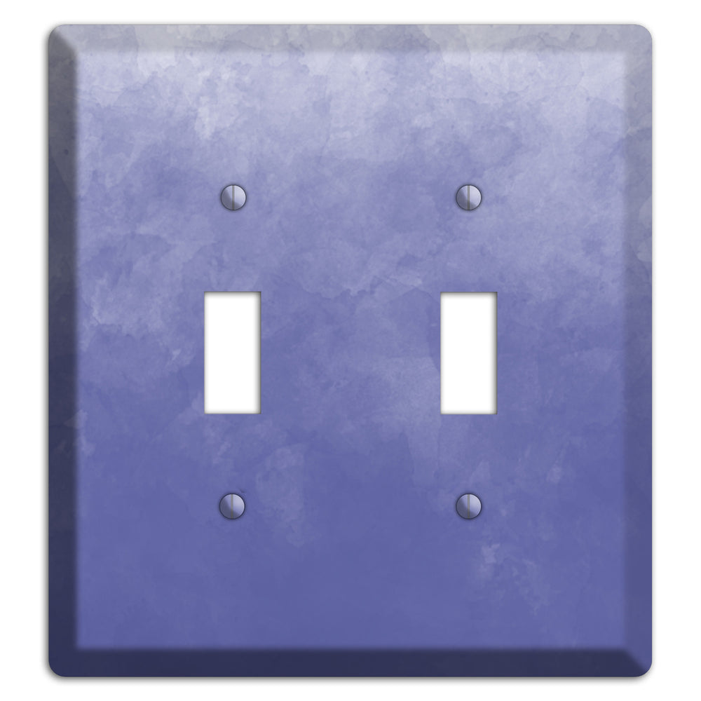 Blue Ombre 2 Toggle Wallplate
