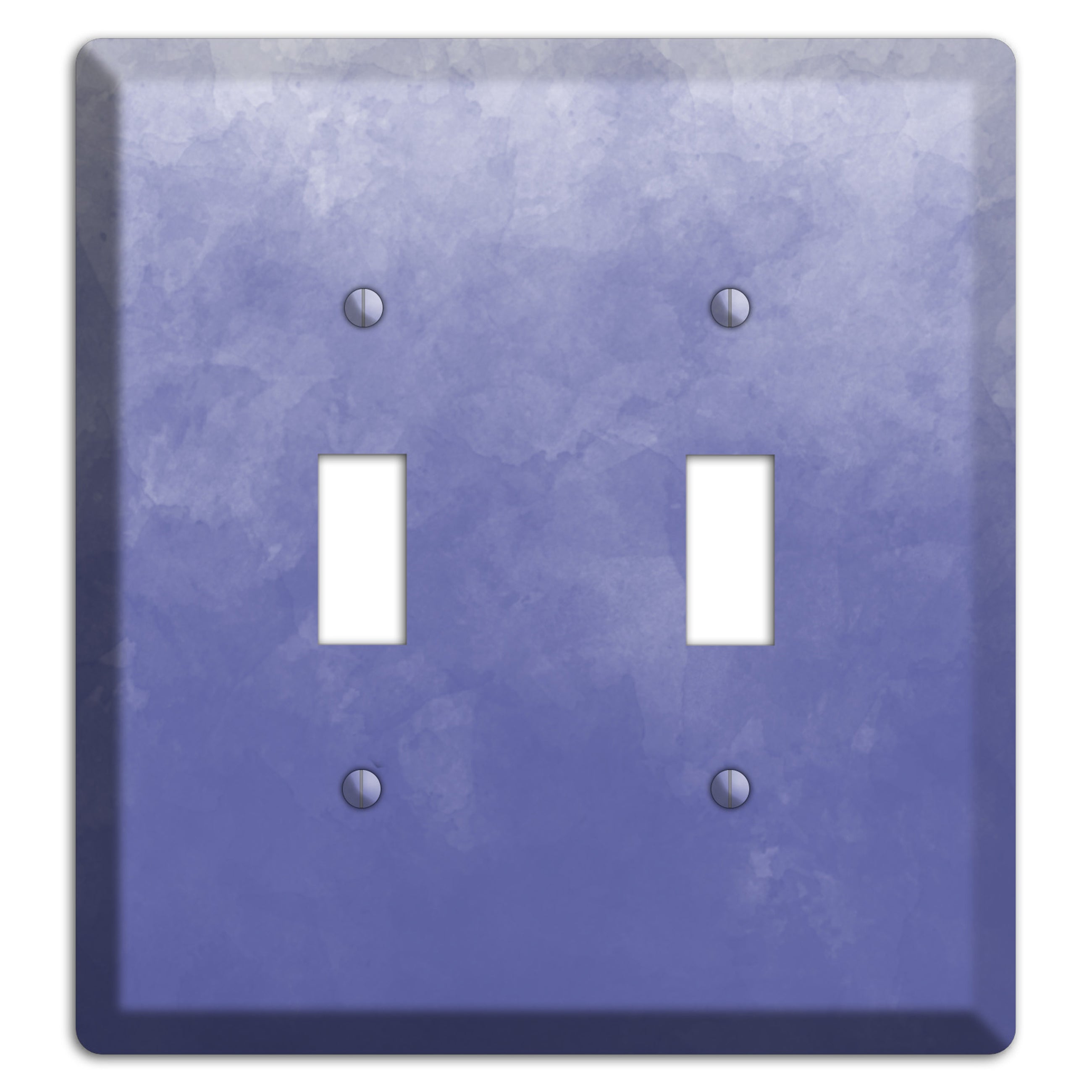 Blue Ombre 2 Toggle Wallplate