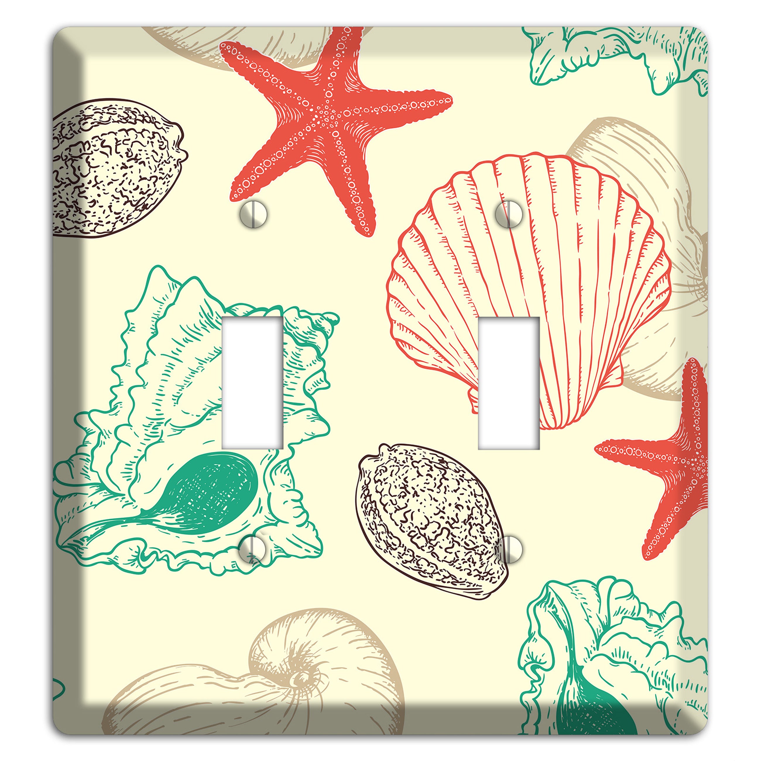 Shells 2 2 Toggle Wallplate