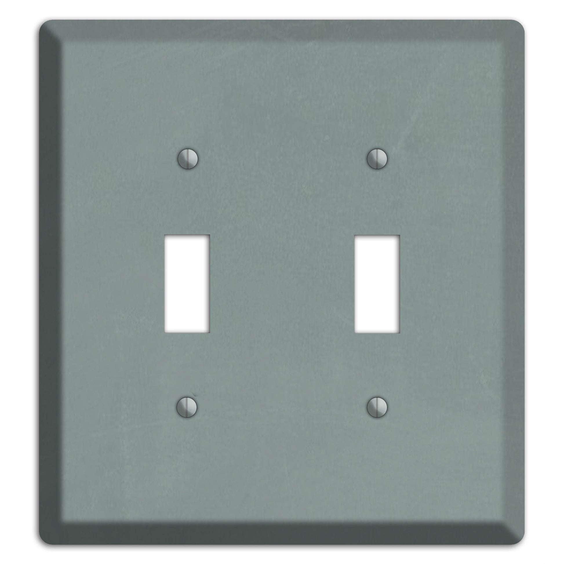 Chalk Faded Gree 2 Toggle Wallplate
