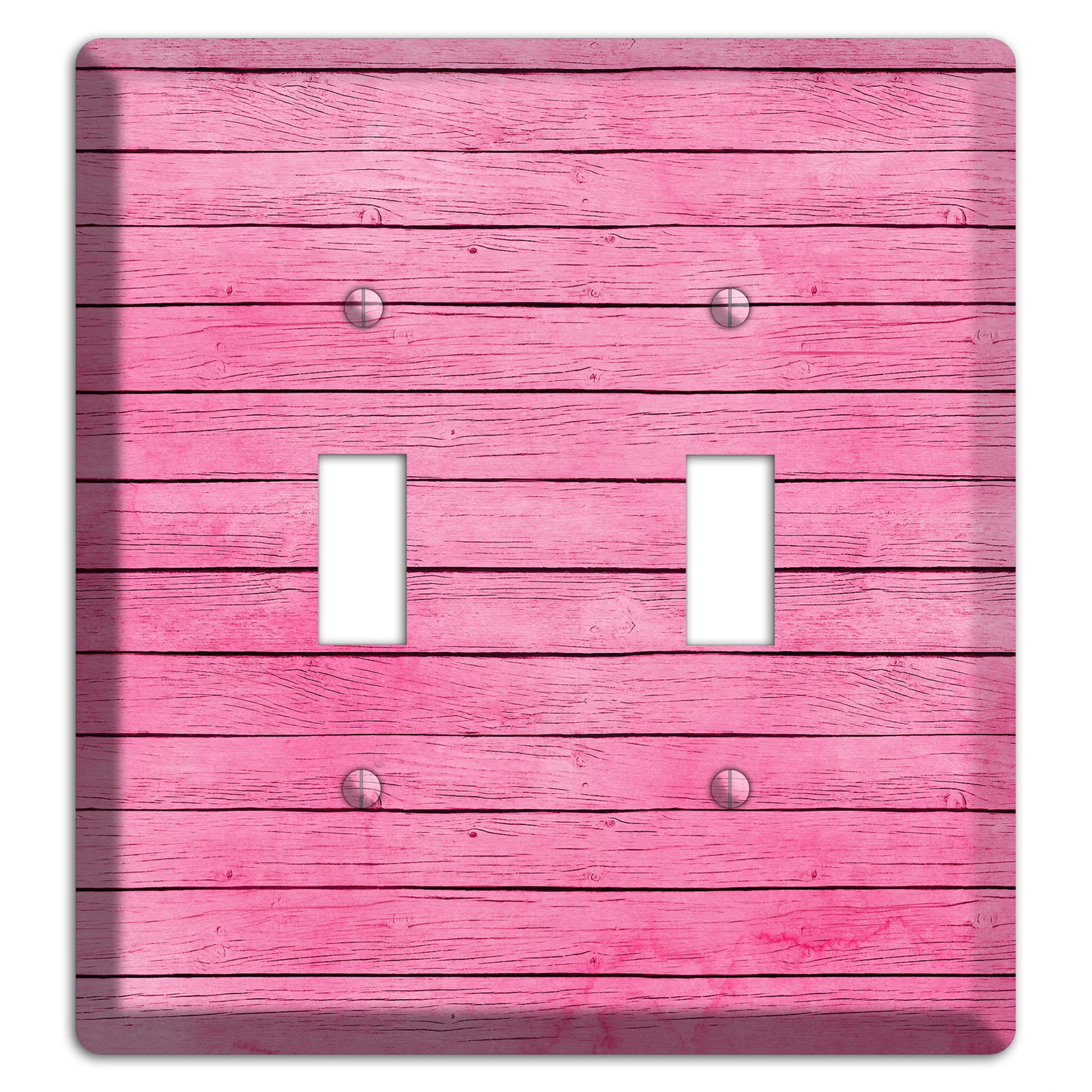 Carissma Pink Texture 2 Toggle Wallplate