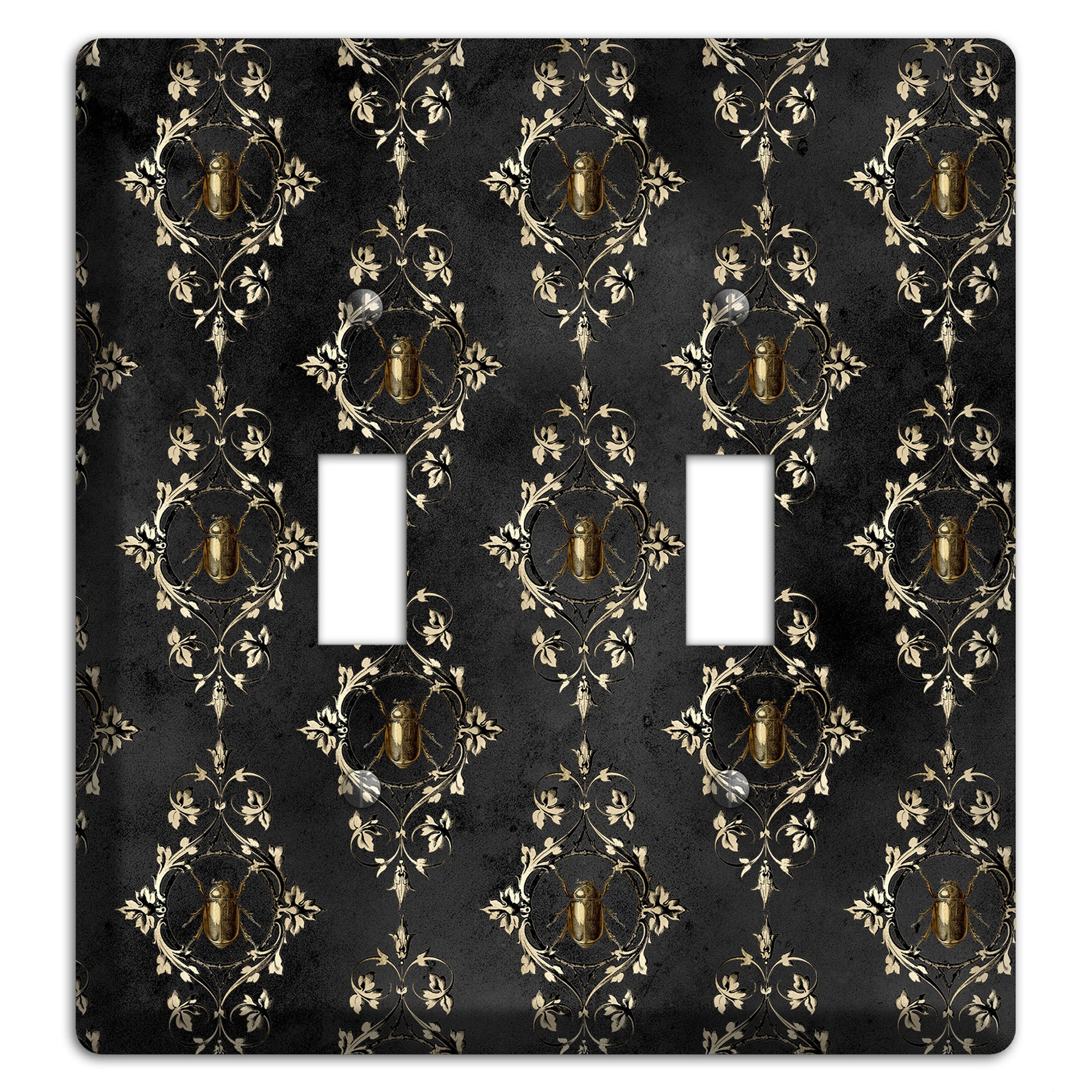 Edgar Allen Poe Beetle 2 Toggle Wallplate