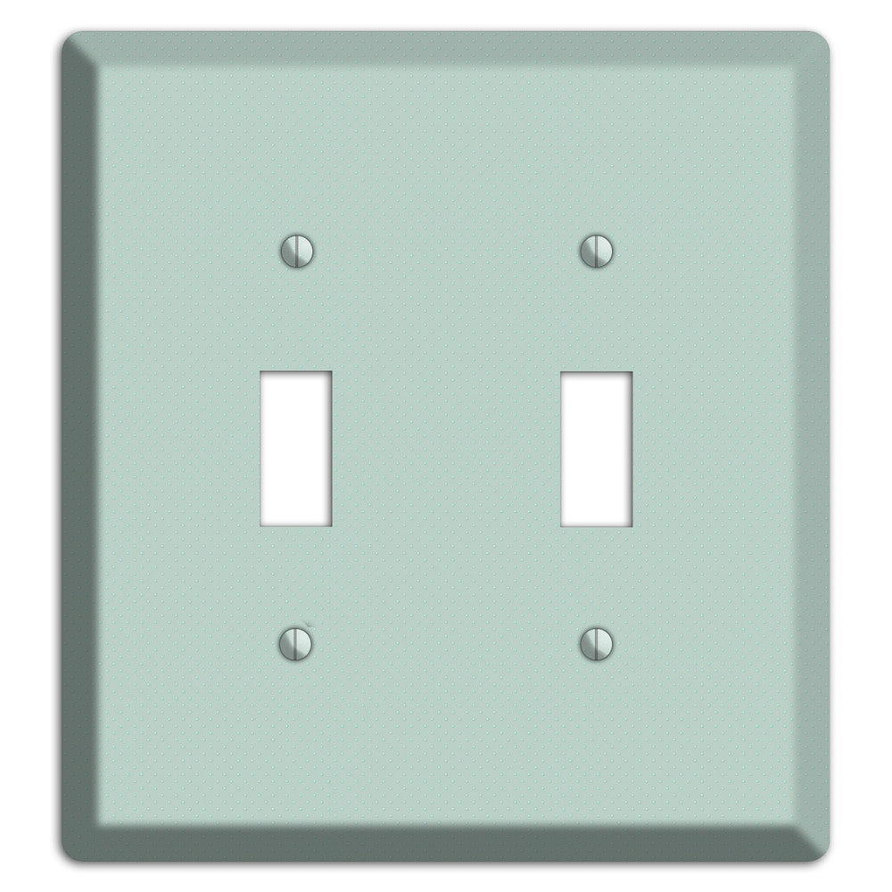 Sage with Tiny Dots 2 Toggle Wallplate