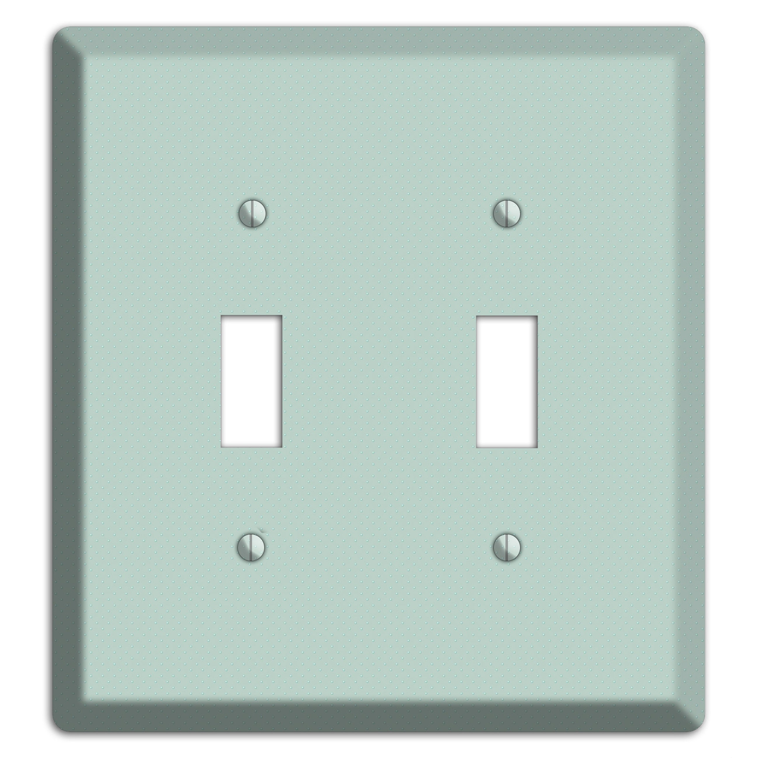 Sage with Tiny Dots 2 Toggle Wallplate