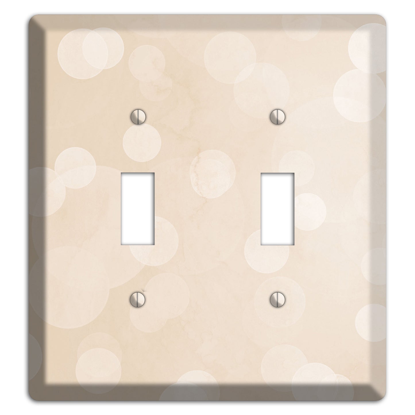 Parchment Neutral Texture 2 Toggle Wallplate
