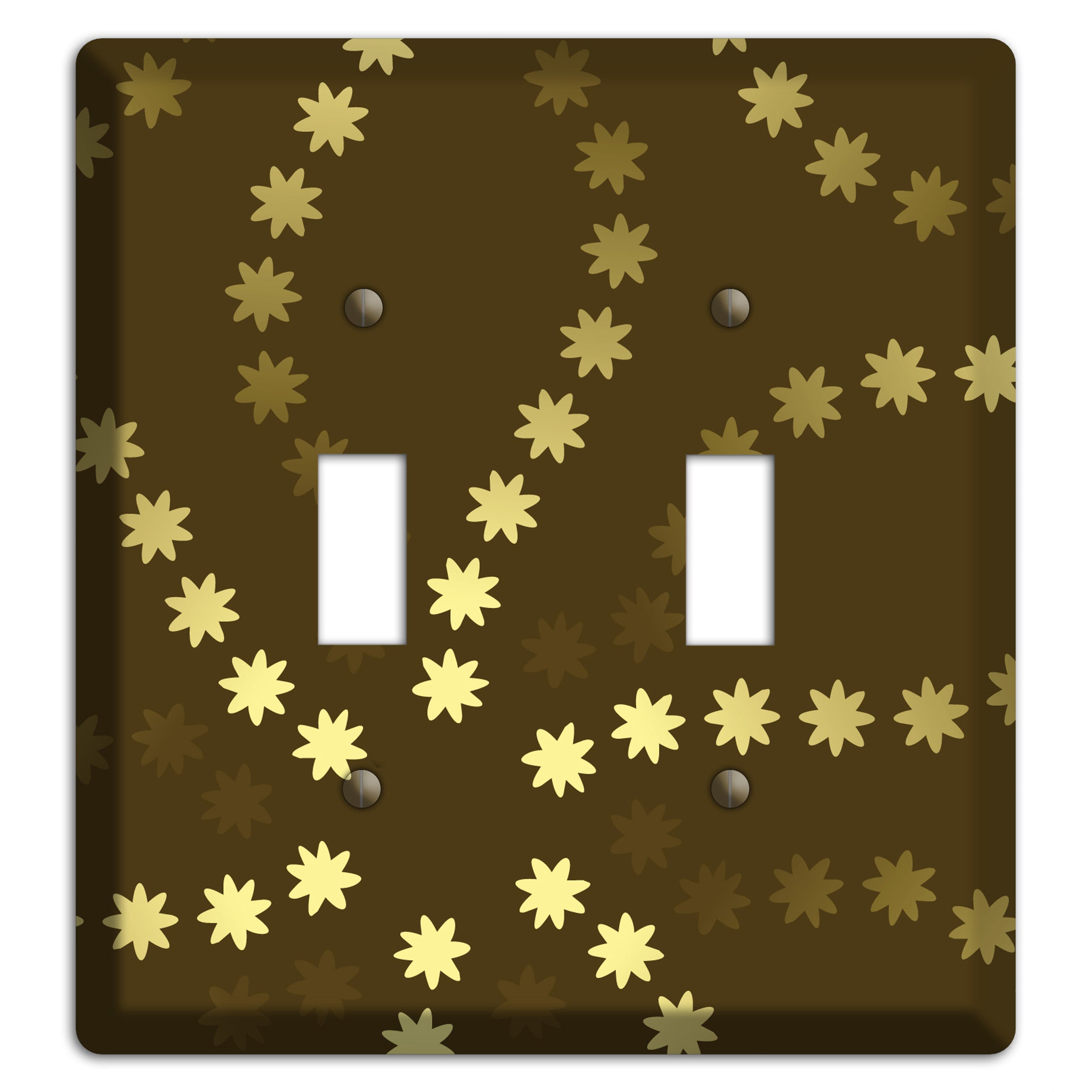 Multi Olive Constellation 2 Toggle Wallplate